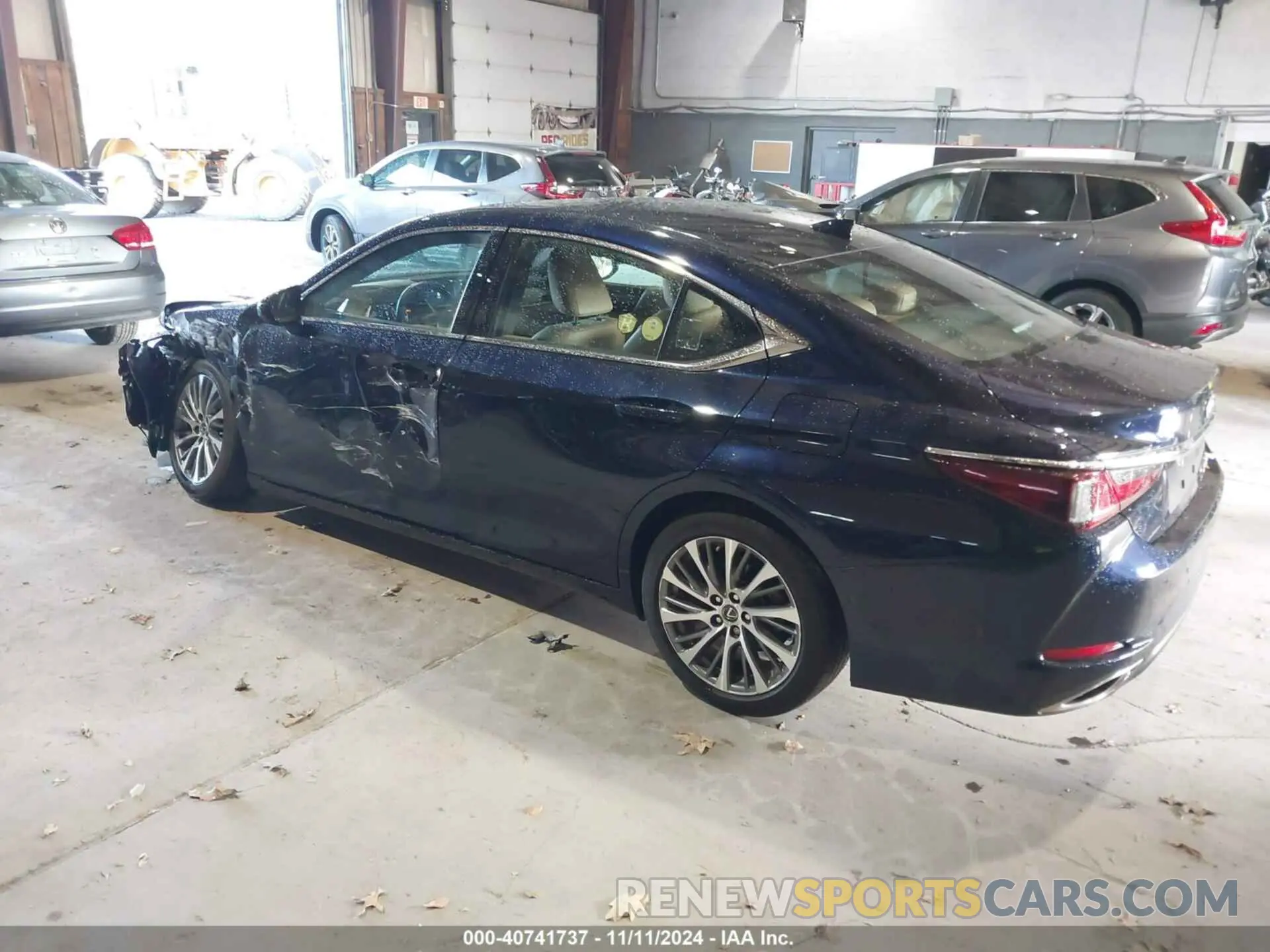 3 Photograph of a damaged car 58ABZ1B18KU051126 LEXUS ES 350 2019