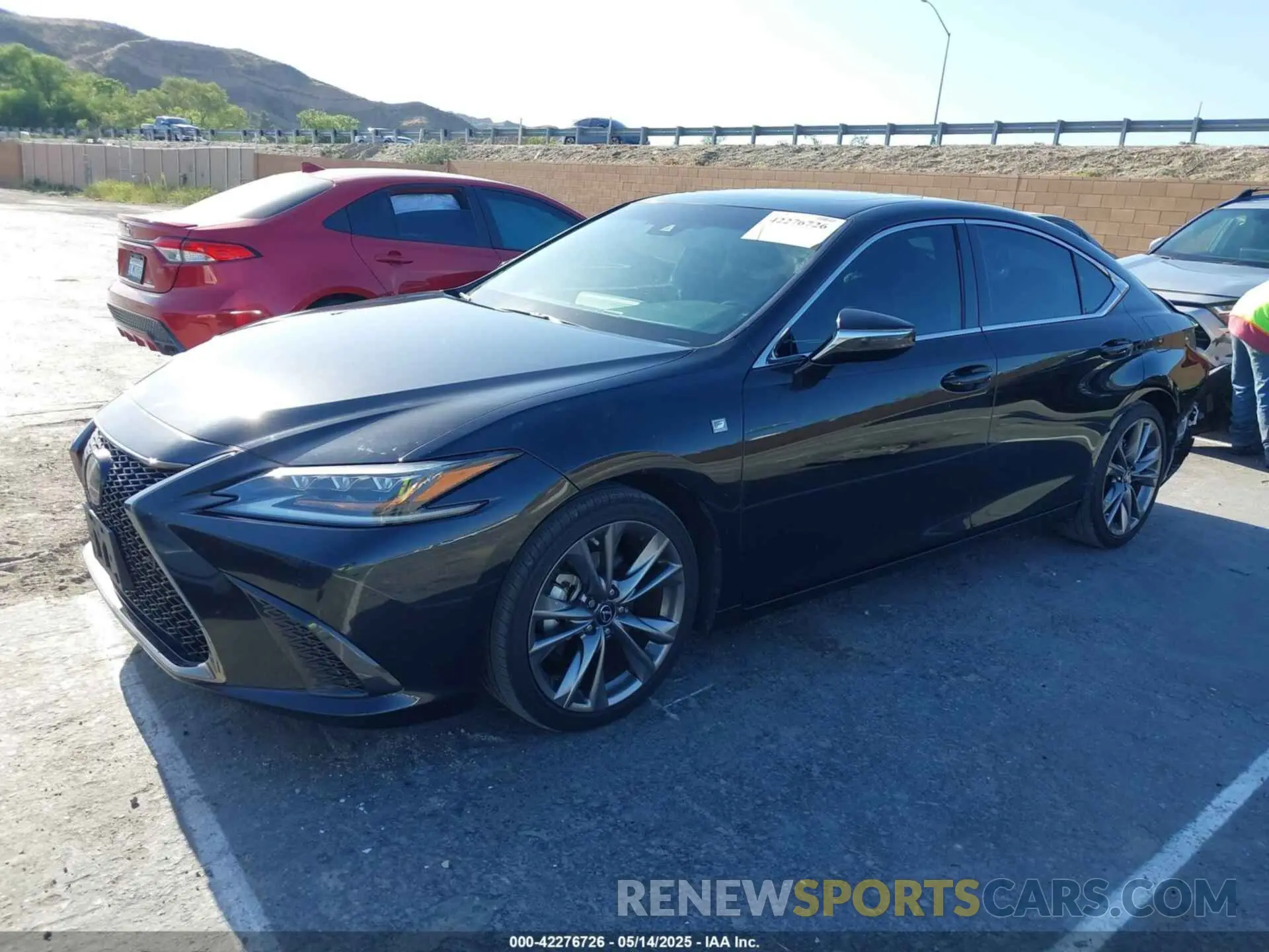2 Photograph of a damaged car 58ABZ1B1XKU022842 LEXUS ES 350 2019