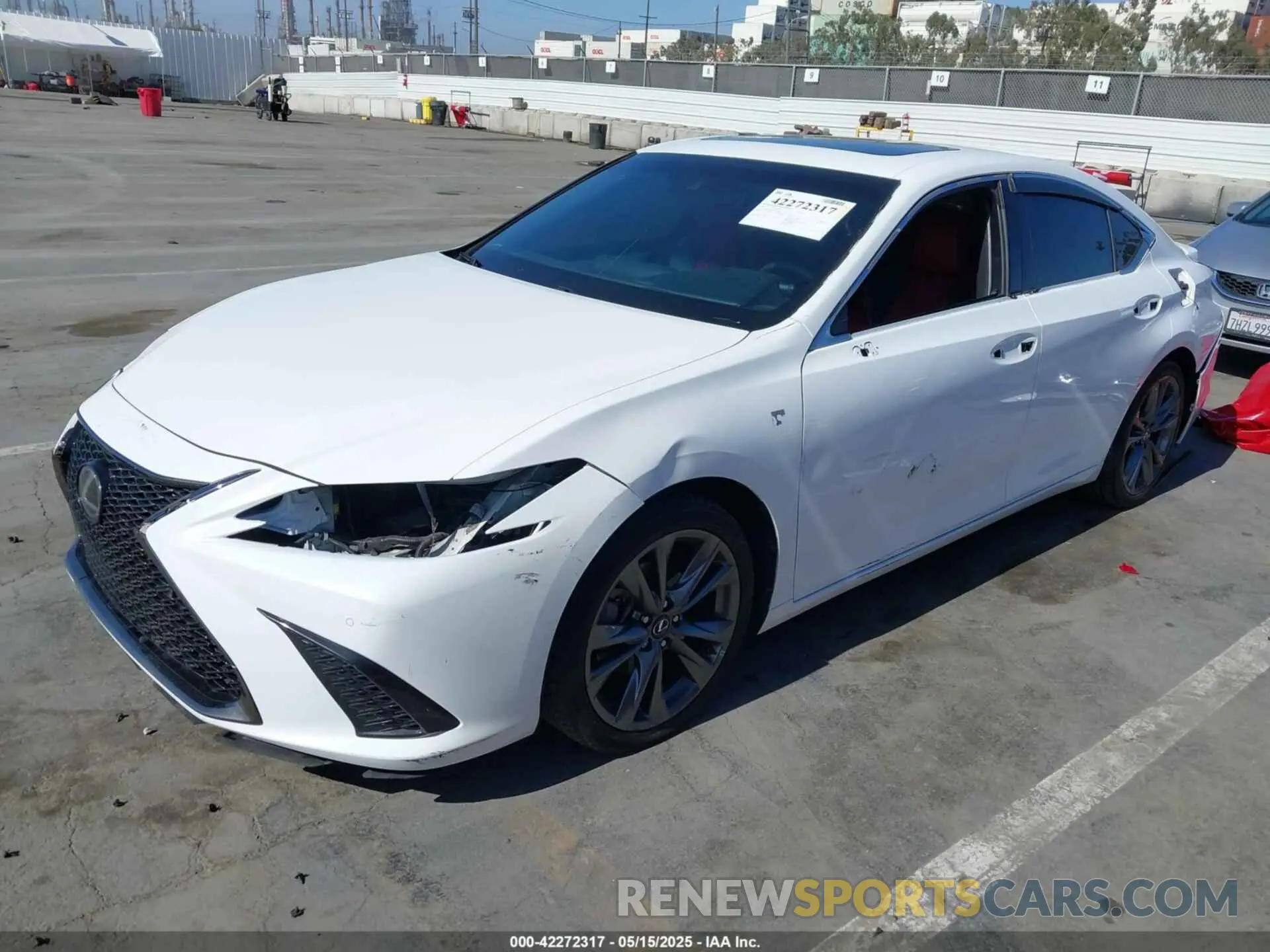 2 Photograph of a damaged car 58ABZ1B1XKU043349 LEXUS ES 350 2019