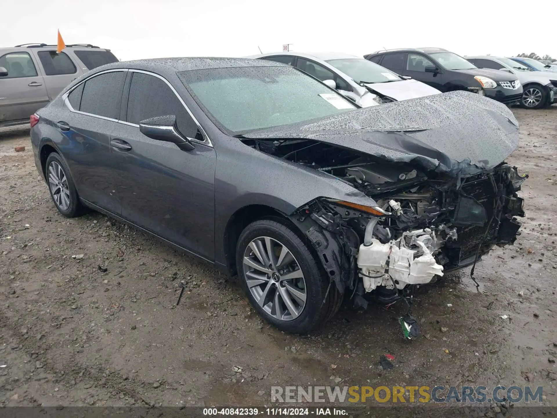 1 Photograph of a damaged car 58ACZ1B10LU064460 LEXUS ES 350 2020
