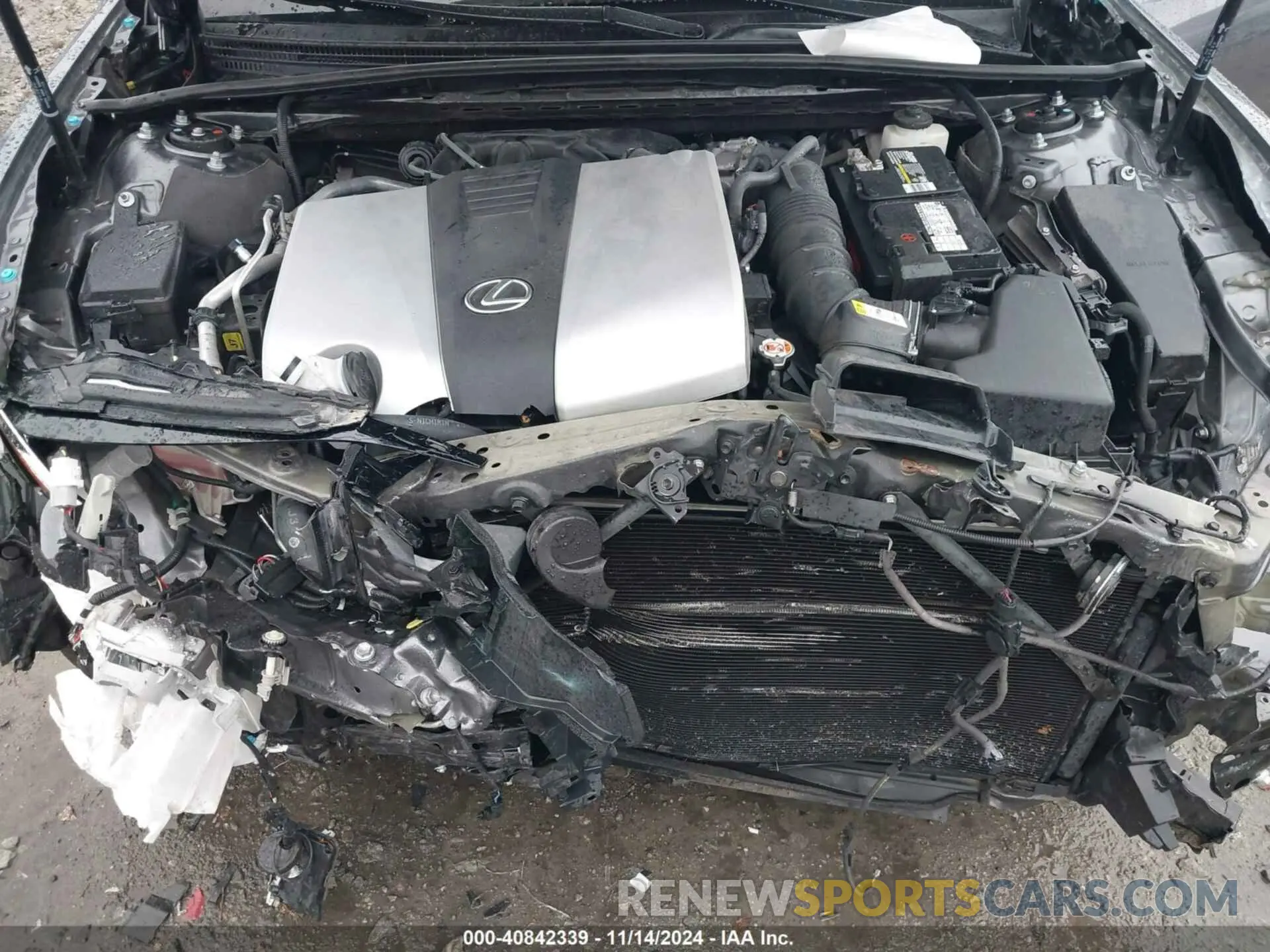 10 Photograph of a damaged car 58ACZ1B10LU064460 LEXUS ES 350 2020
