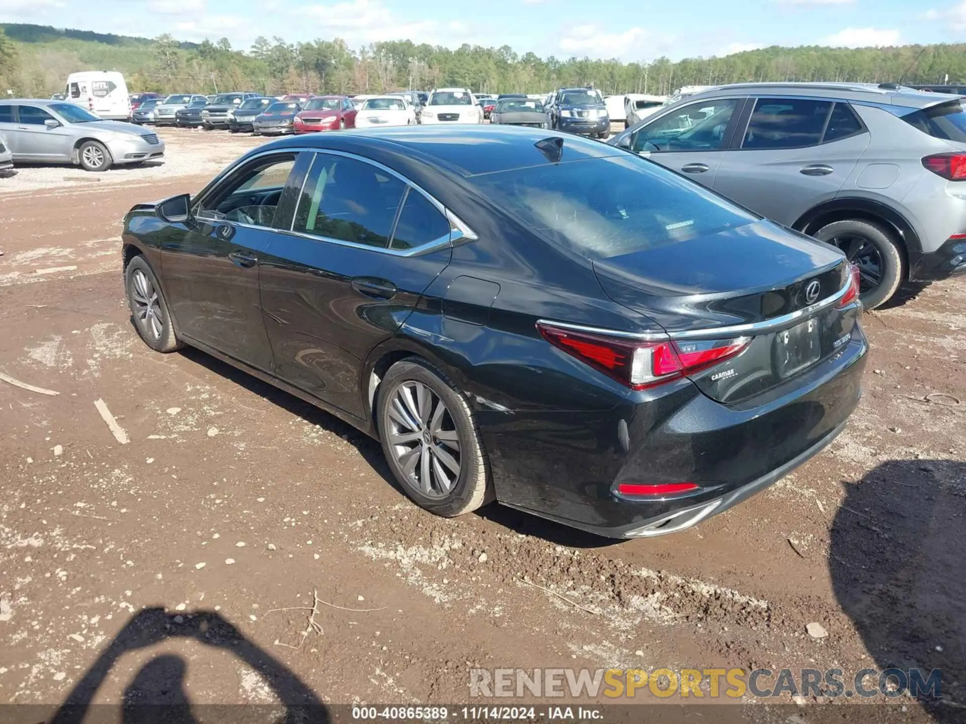 3 Photograph of a damaged car 58ACZ1B17LU051933 LEXUS ES 350 2020