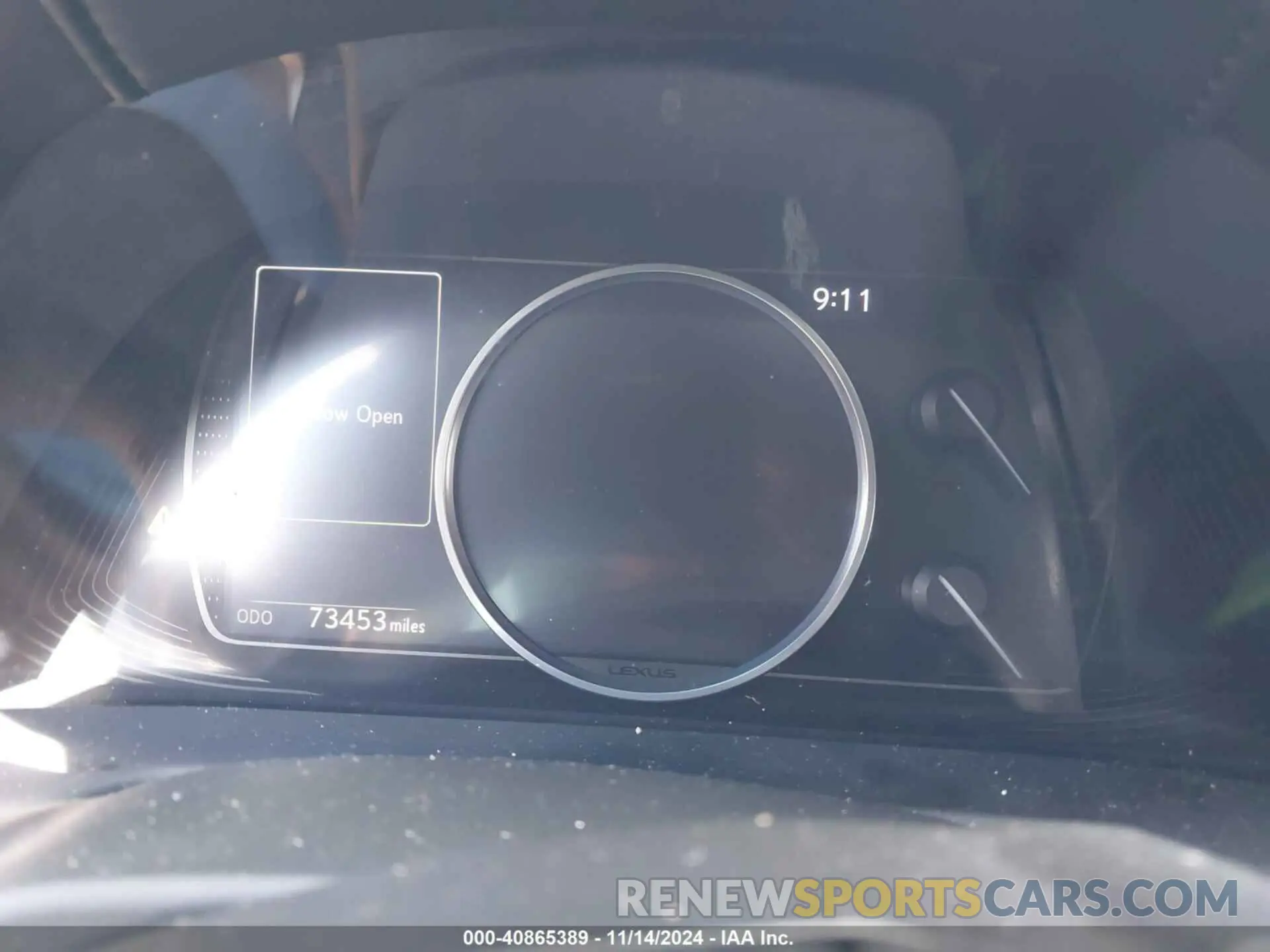 7 Photograph of a damaged car 58ACZ1B17LU051933 LEXUS ES 350 2020
