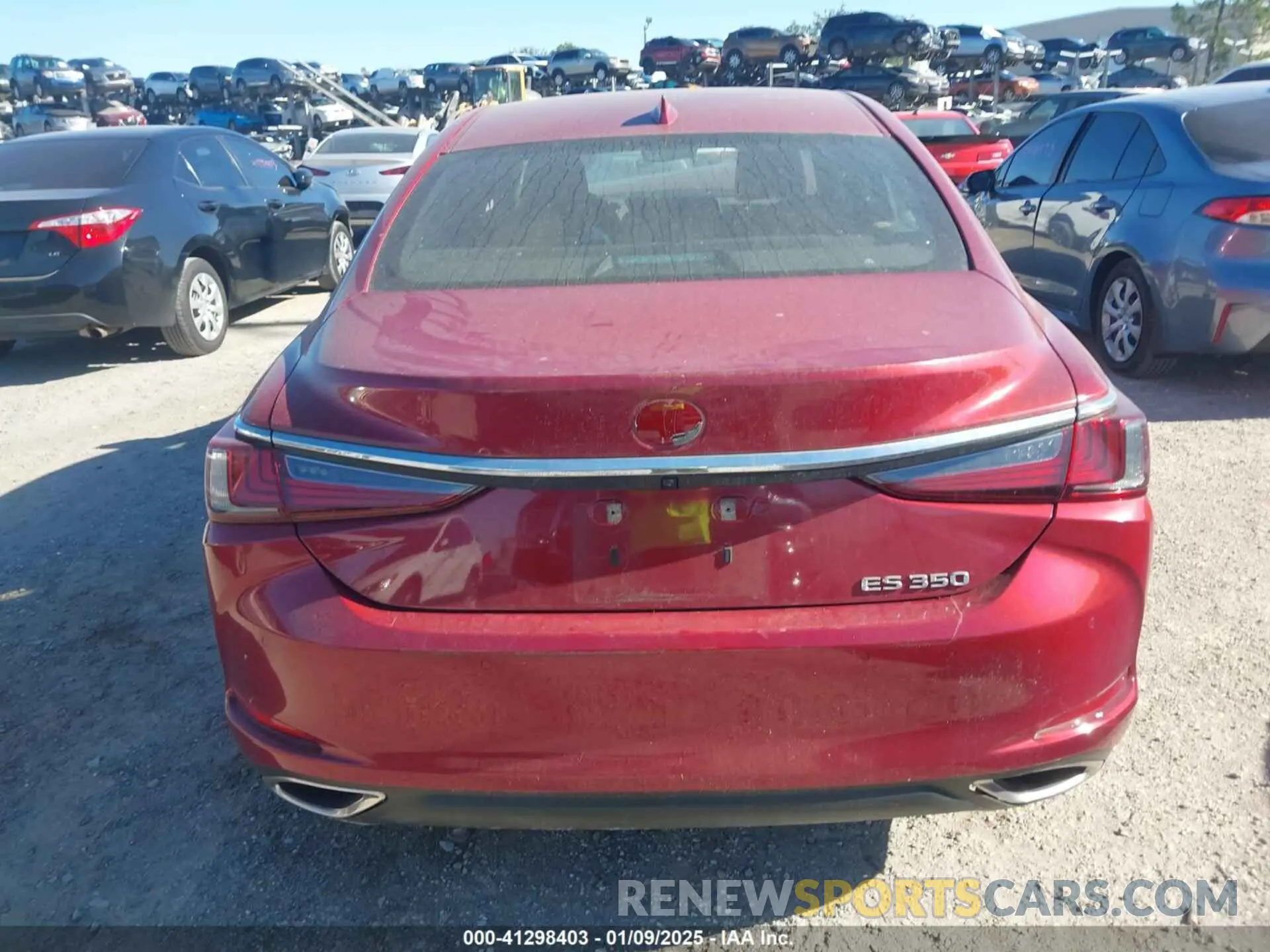 15 Photograph of a damaged car 58ADZ1B13LU071276 LEXUS ES 350 2020