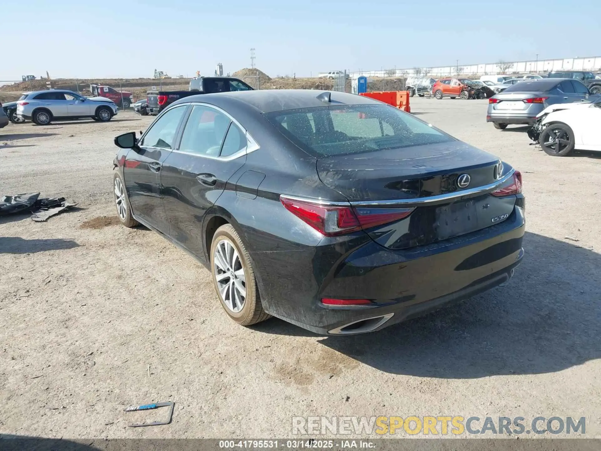 3 Photograph of a damaged car 58ADZ1B1XLU070884 LEXUS ES 350 2020