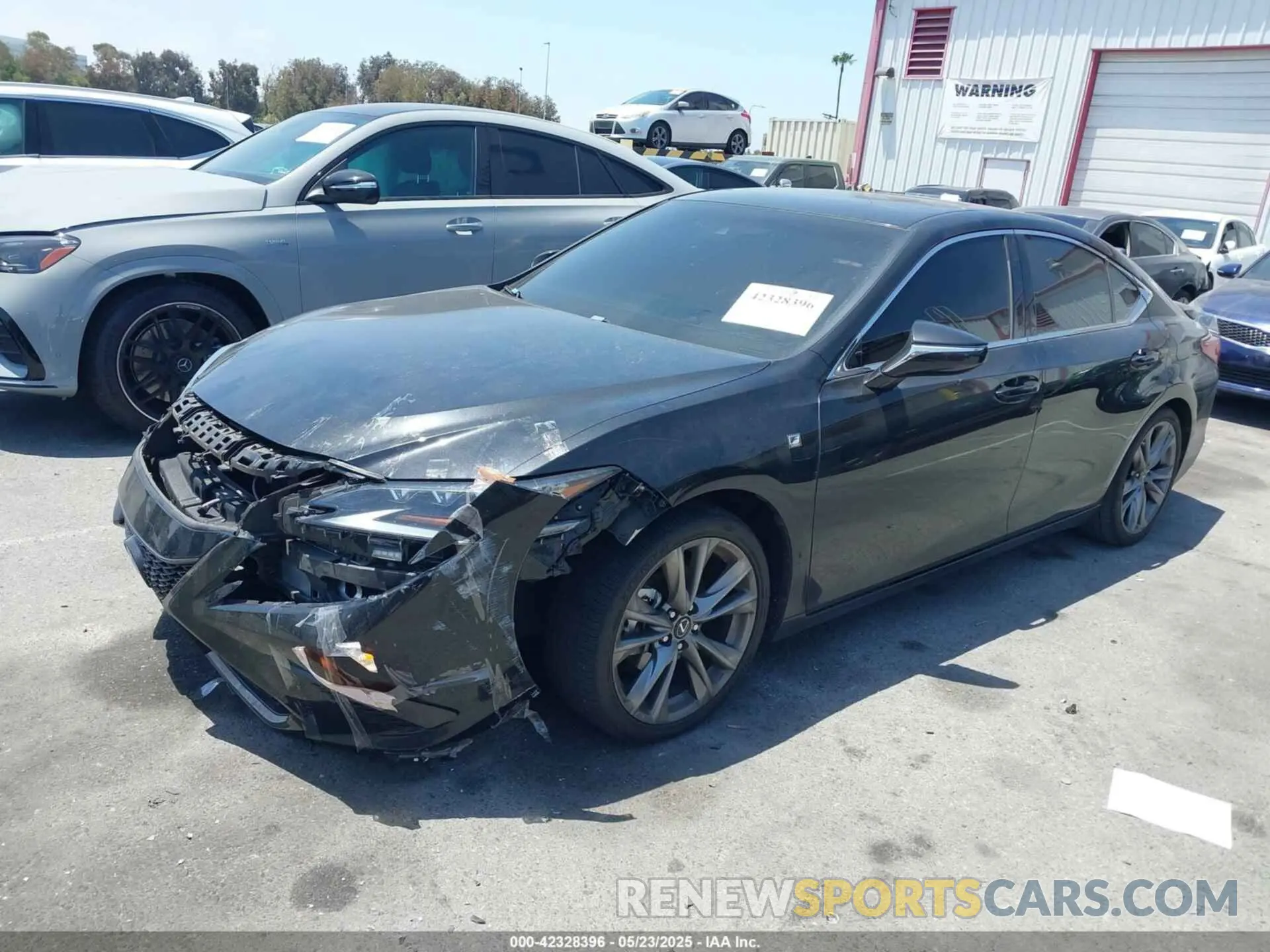 2 Photograph of a damaged car 58AGZ1B10LU077405 LEXUS ES 350 2020