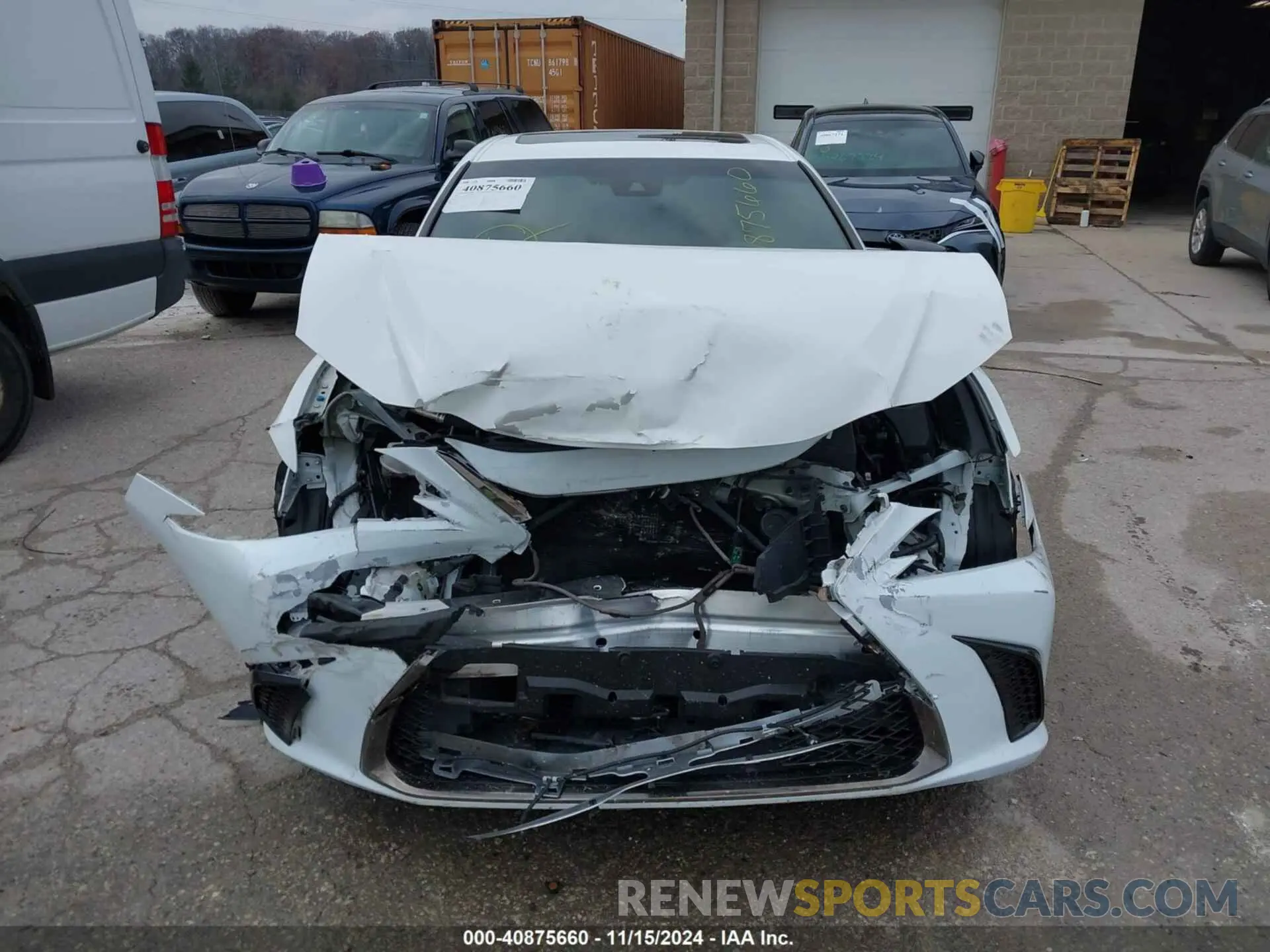 13 Photograph of a damaged car 58AGZ1B15LU062642 LEXUS ES 350 2020