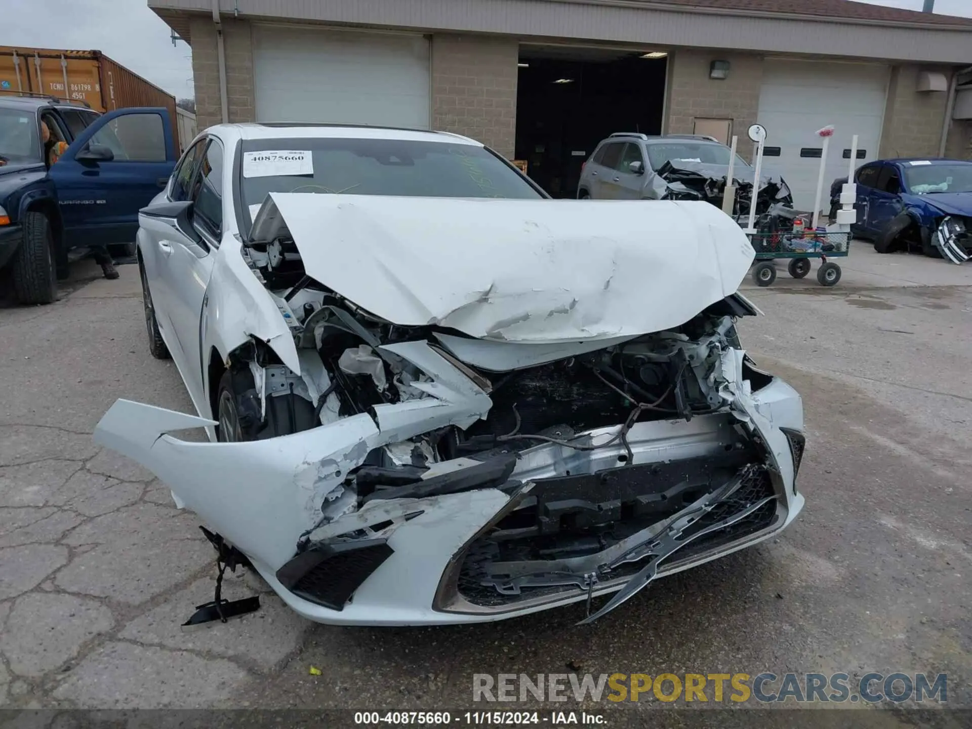 6 Photograph of a damaged car 58AGZ1B15LU062642 LEXUS ES 350 2020