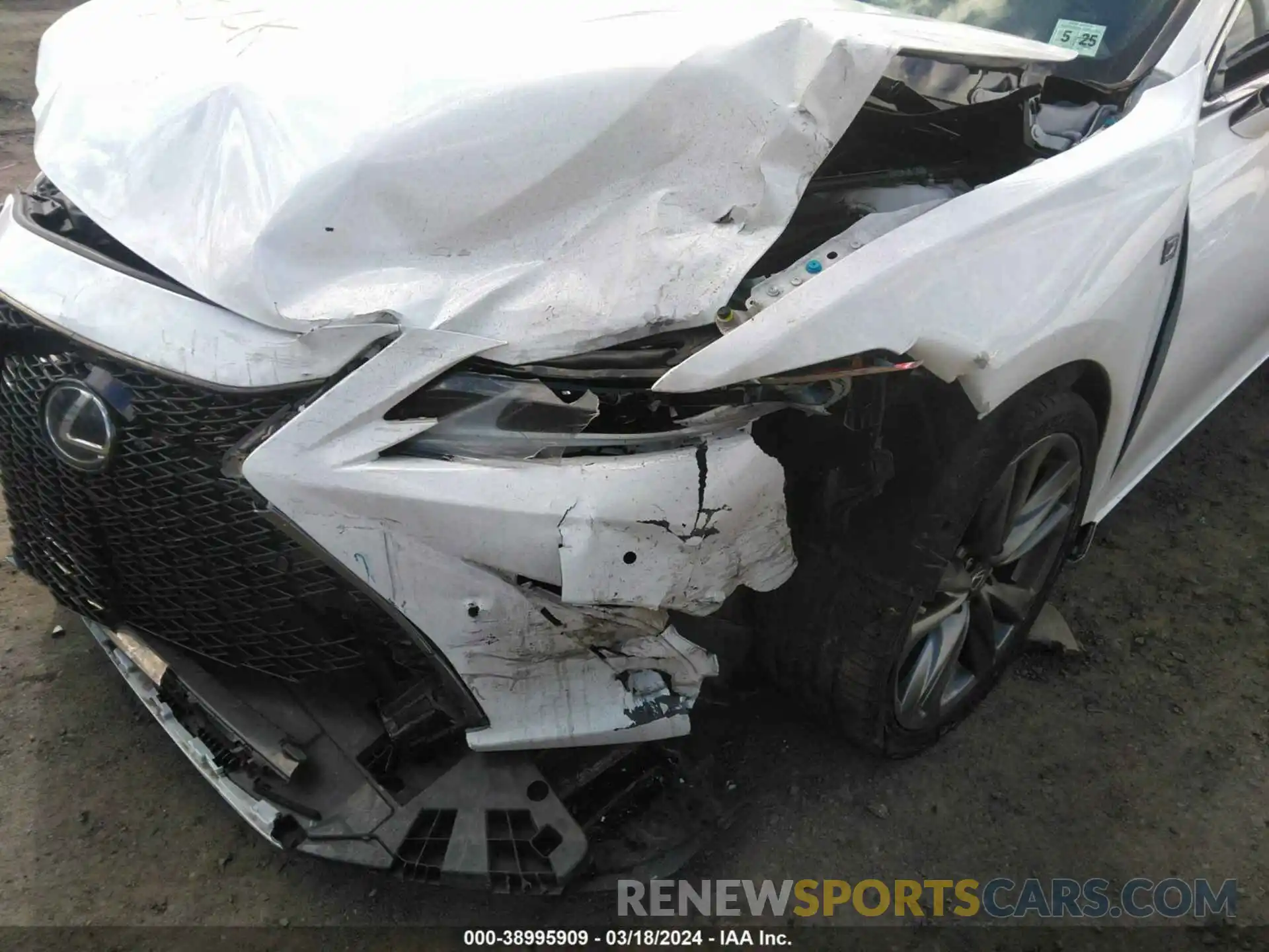 6 Photograph of a damaged car 58AGZ1B19LU054561 LEXUS ES 350 2020