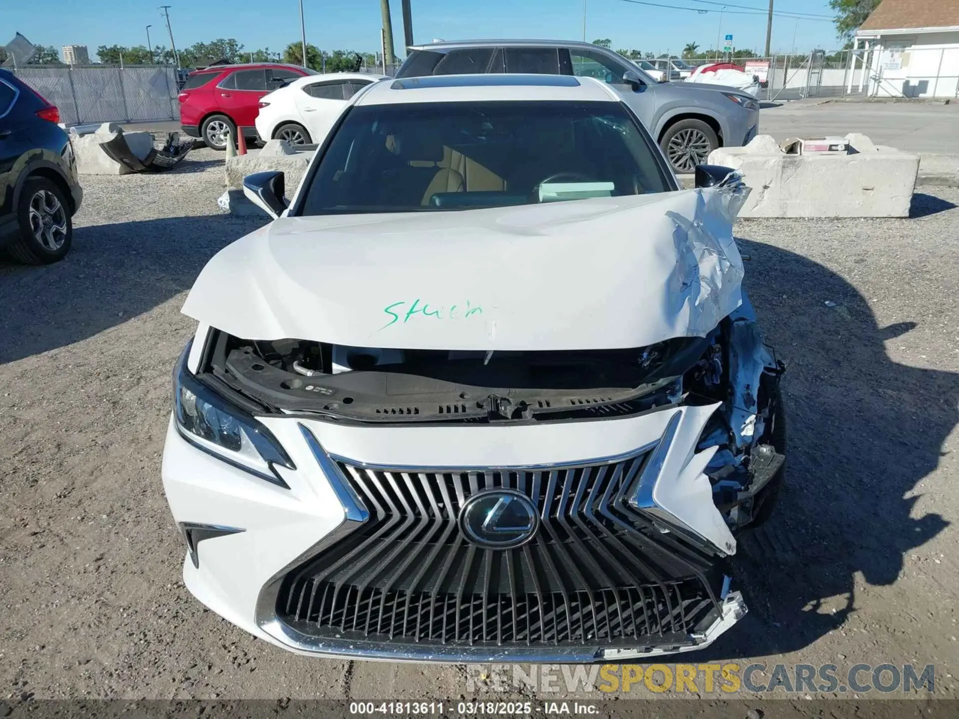 12 Photograph of a damaged car 58ACZ1B14MU085278 LEXUS ES 350 2021
