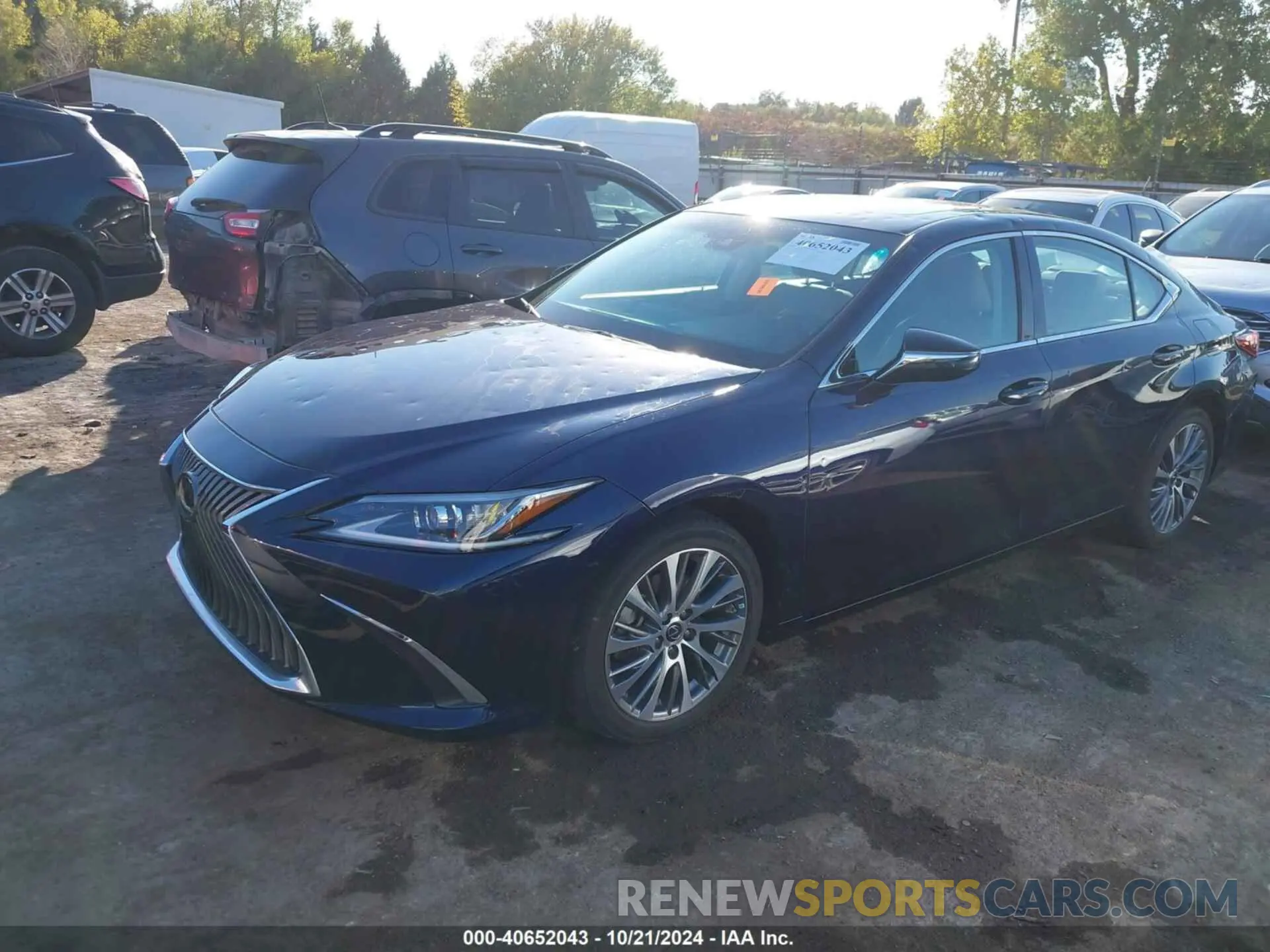 2 Photograph of a damaged car 58ADZ1B11MU086683 LEXUS ES 350 2021