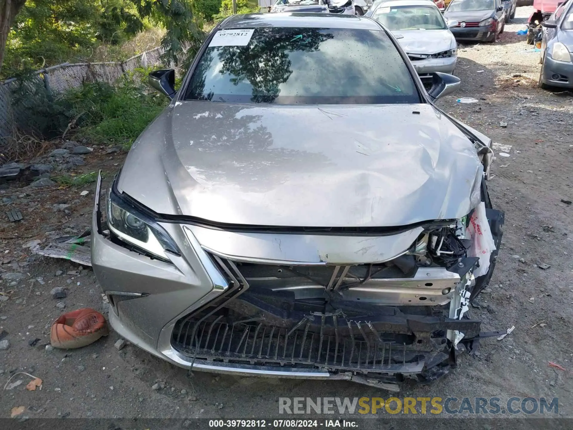12 Photograph of a damaged car 58ADZ1B12MU091469 LEXUS ES 350 2021
