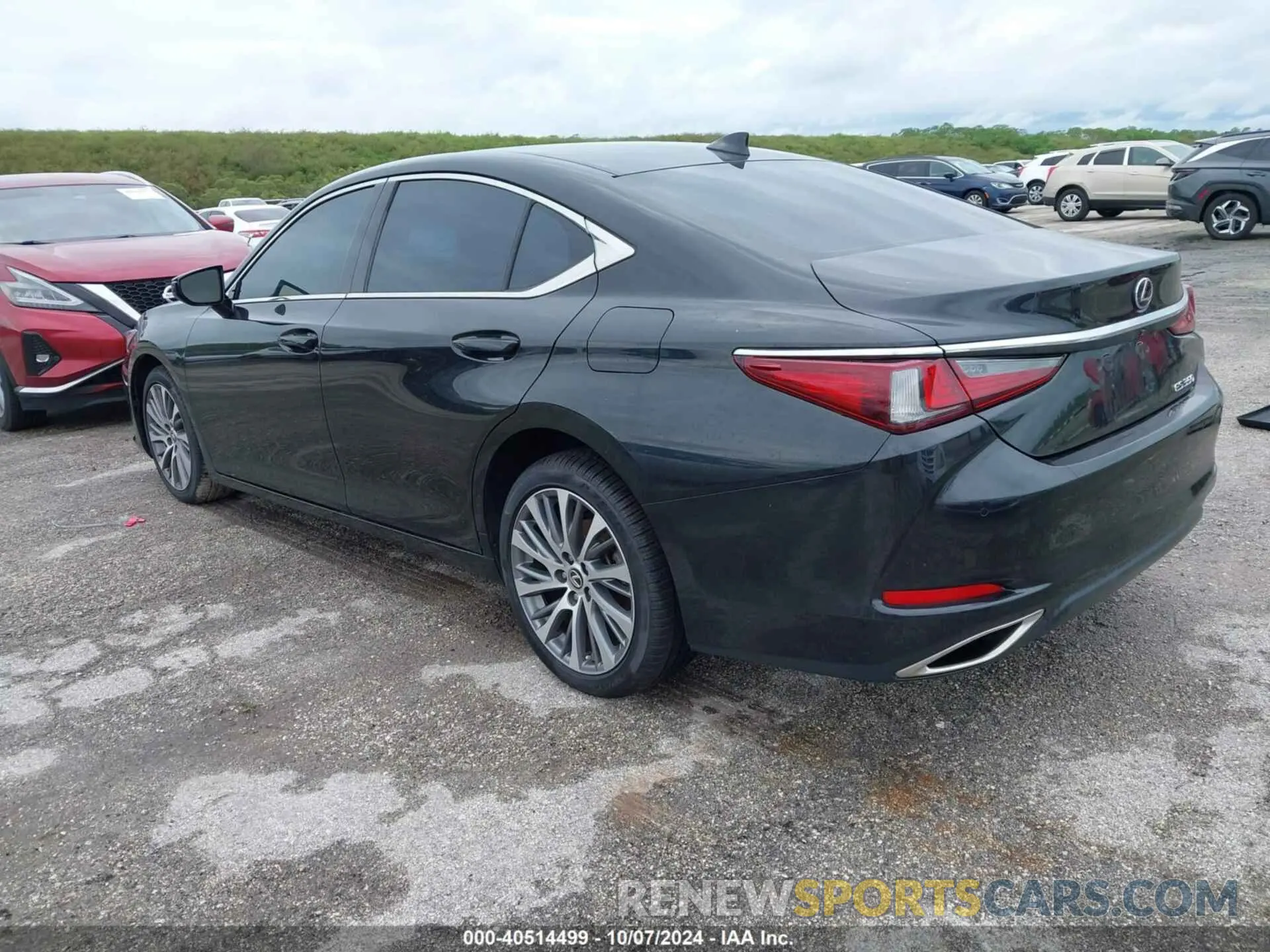 3 Photograph of a damaged car 58ADZ1B13MU096986 LEXUS ES 350 2021