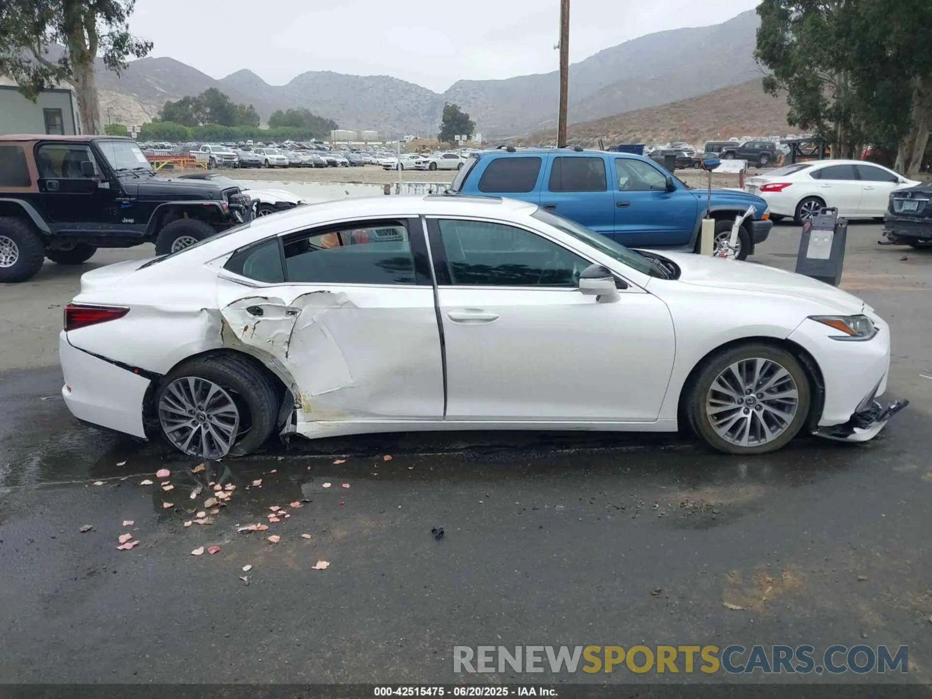 13 Photograph of a damaged car 58ADZ1B14MU086192 LEXUS ES 350 2021
