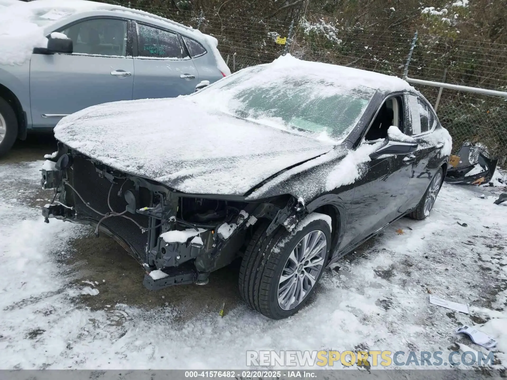 2 Photograph of a damaged car 58ADZ1B14MU091585 LEXUS ES 350 2021