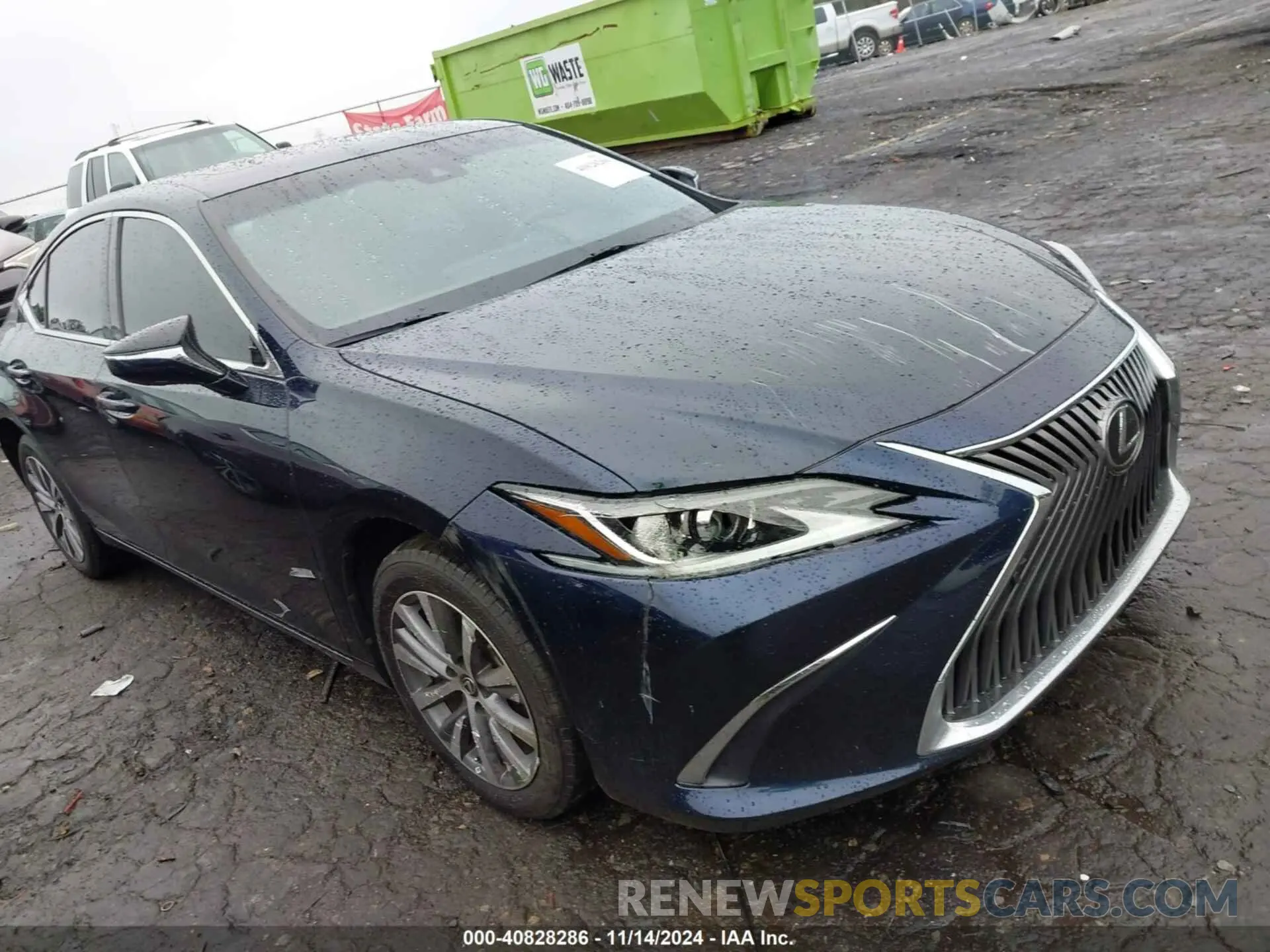 1 Photograph of a damaged car 58ADZ1B15MU097668 LEXUS ES 350 2021
