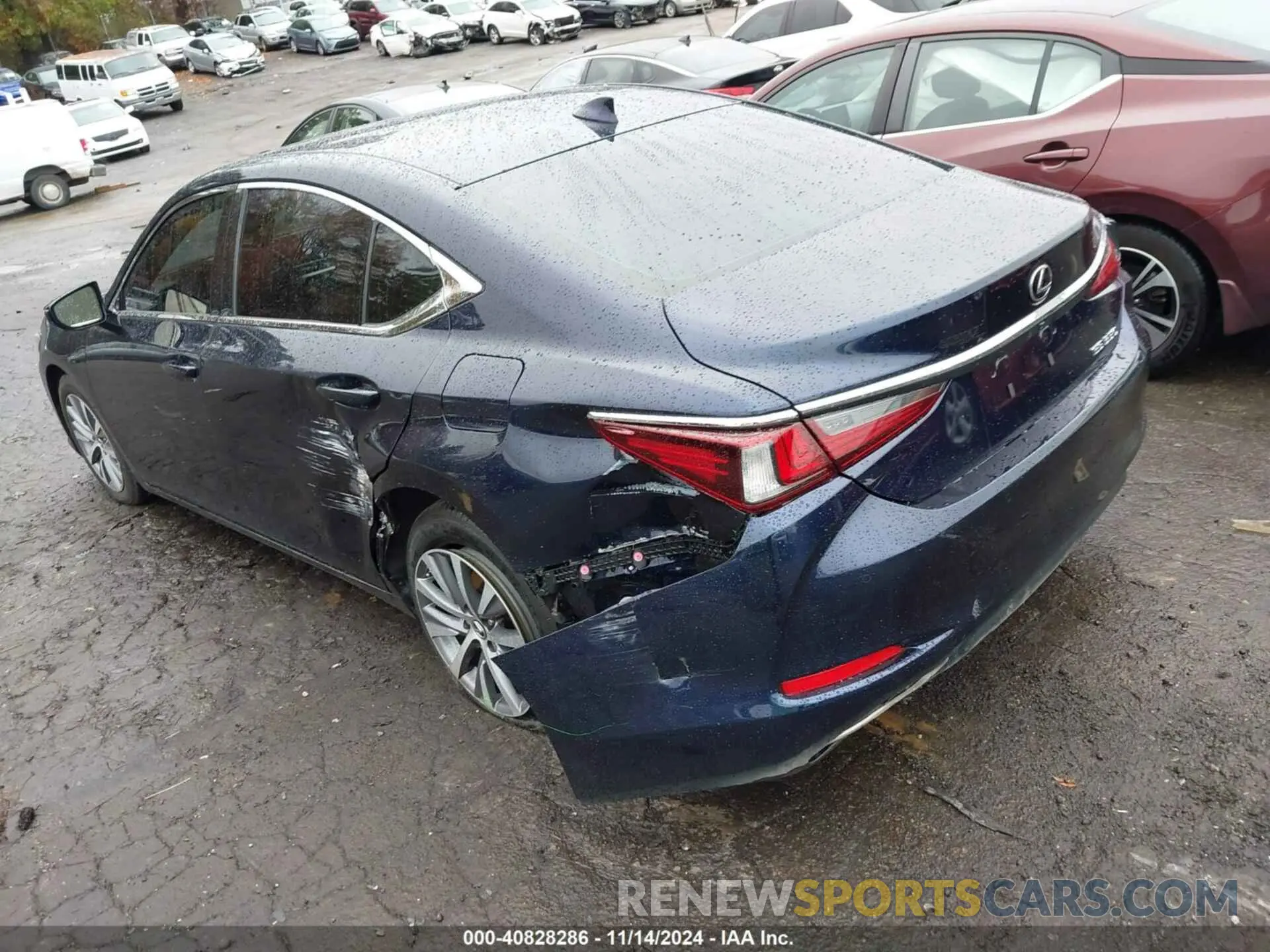 3 Photograph of a damaged car 58ADZ1B15MU097668 LEXUS ES 350 2021