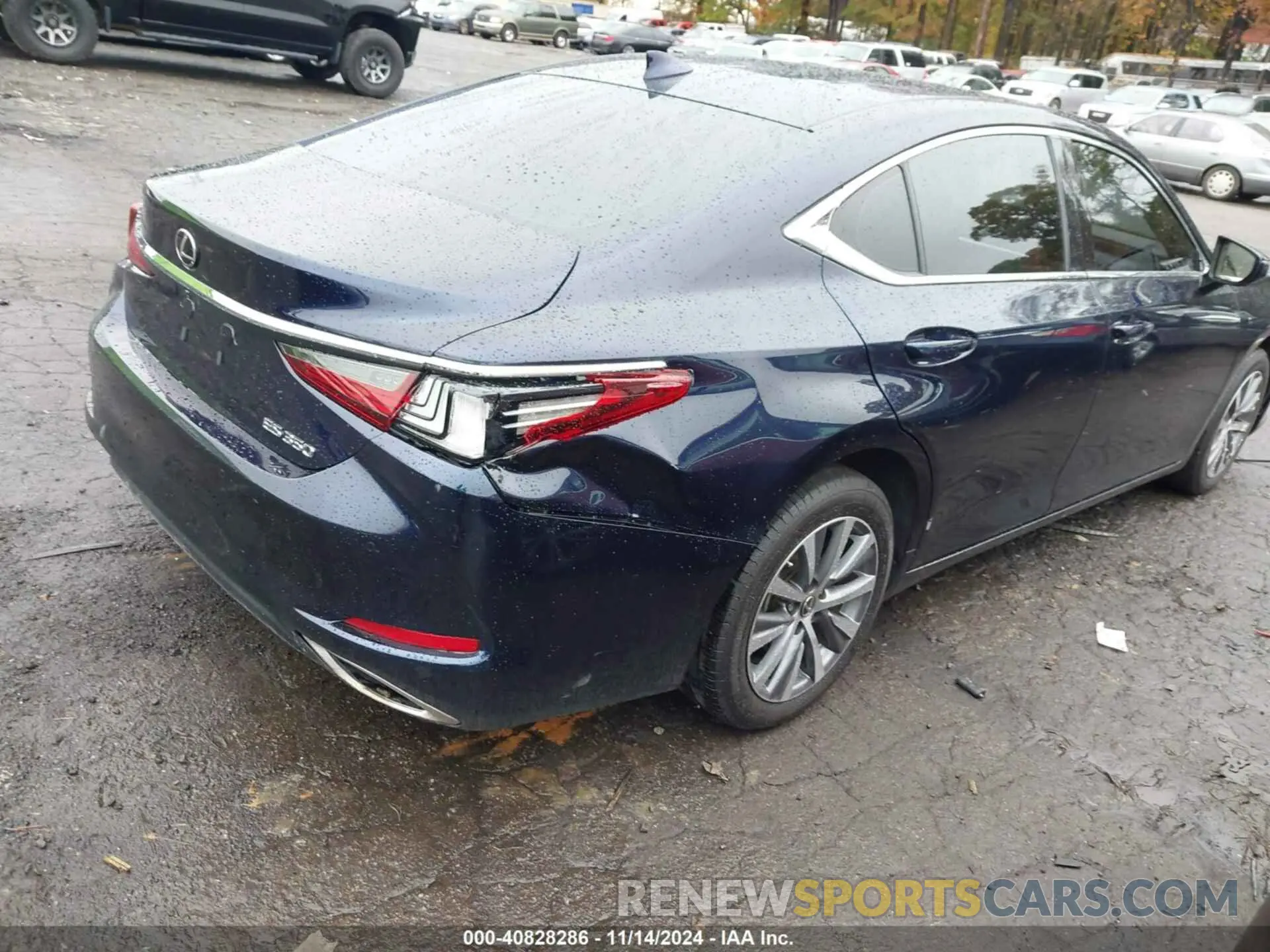 4 Photograph of a damaged car 58ADZ1B15MU097668 LEXUS ES 350 2021
