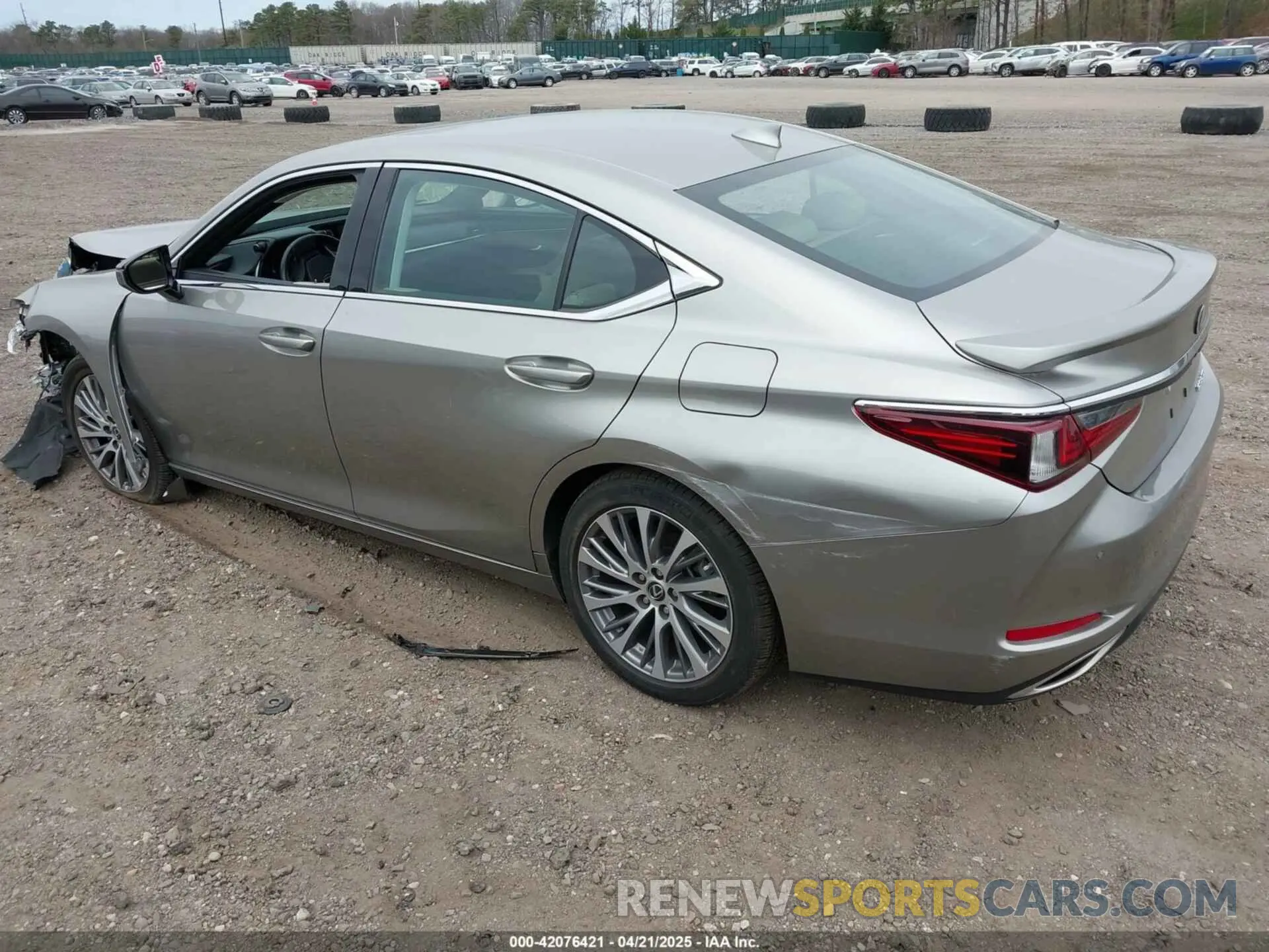 3 Photograph of a damaged car 58ADZ1B15MU098884 LEXUS ES 350 2021
