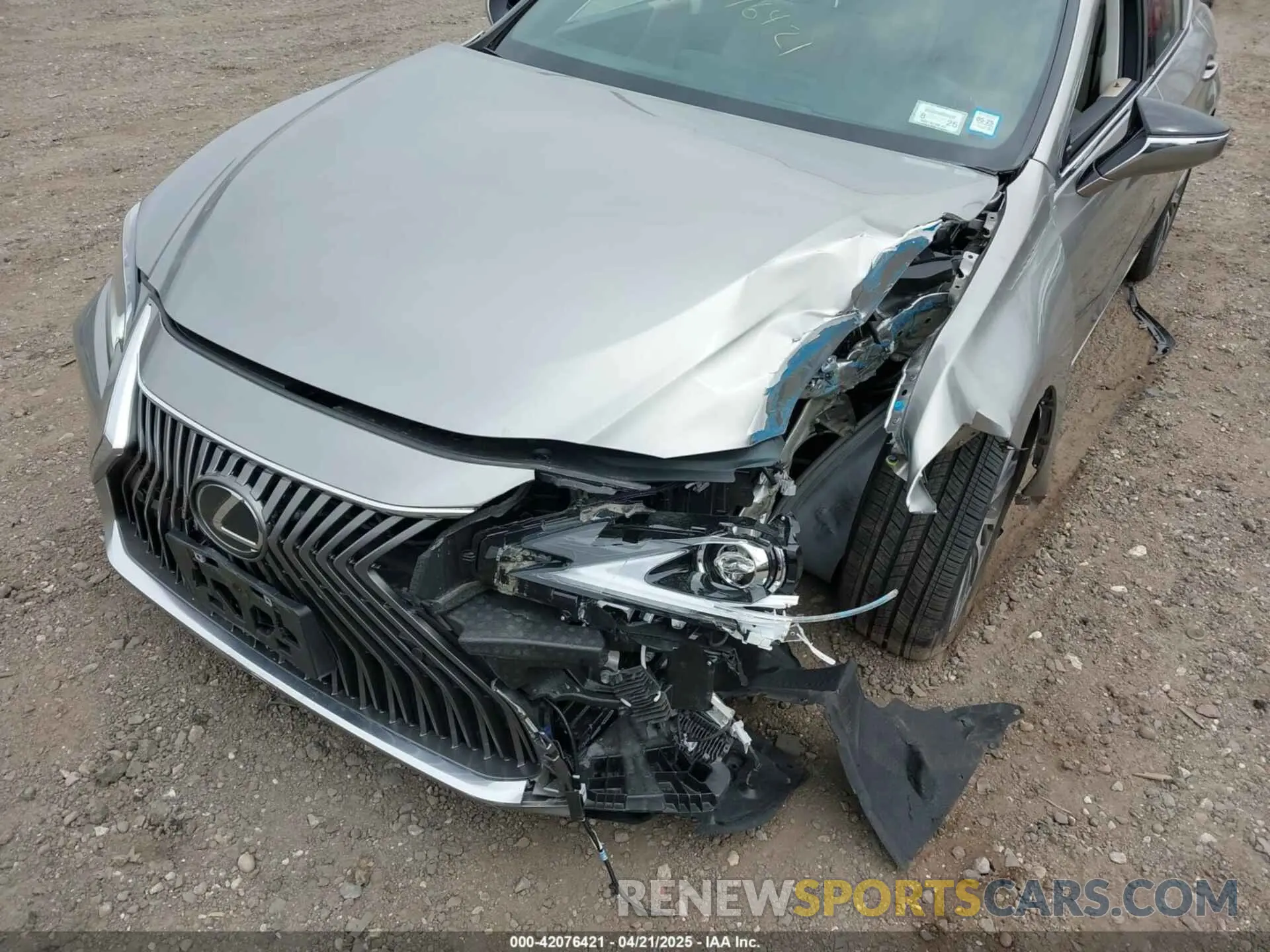 6 Photograph of a damaged car 58ADZ1B15MU098884 LEXUS ES 350 2021