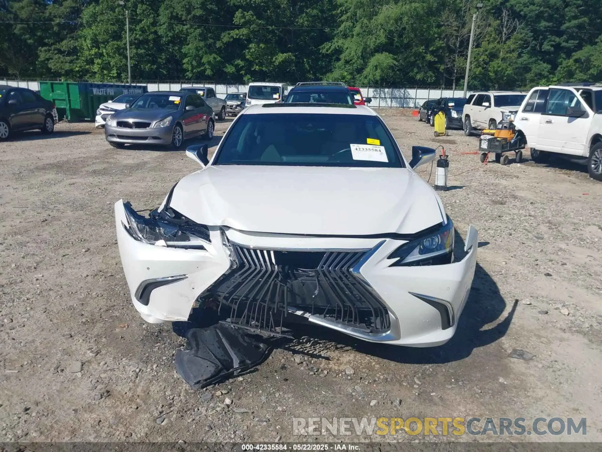 12 Photograph of a damaged car 58ADZ1B17MU086347 LEXUS ES 350 2021