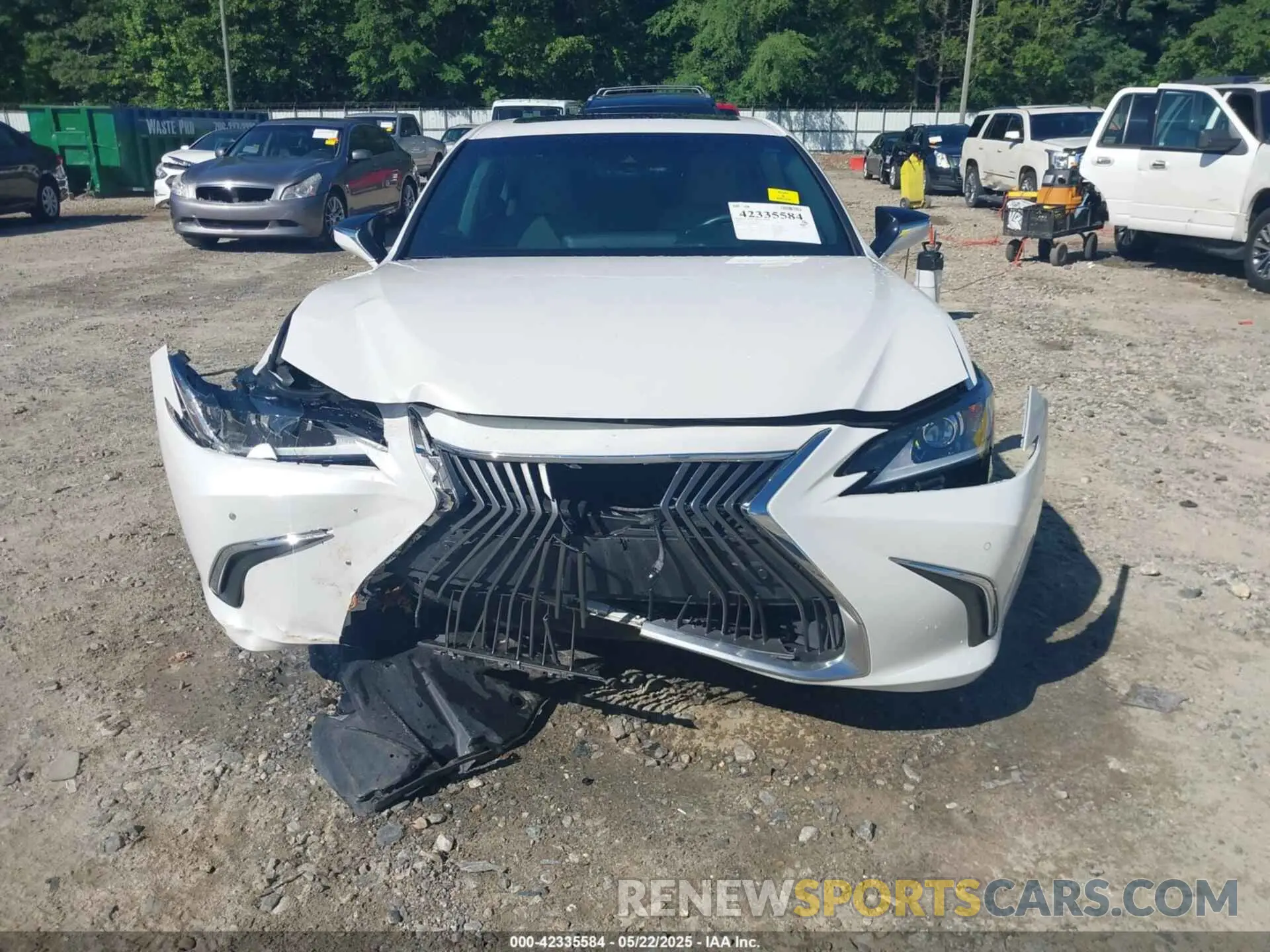 6 Photograph of a damaged car 58ADZ1B17MU086347 LEXUS ES 350 2021