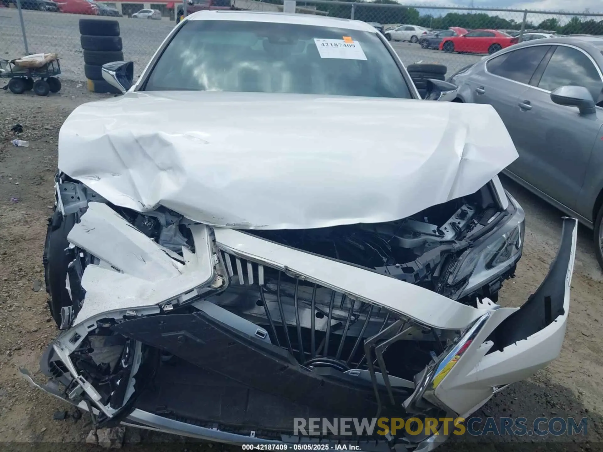 12 Photograph of a damaged car 58ADZ1B1XMU085676 LEXUS ES 350 2021