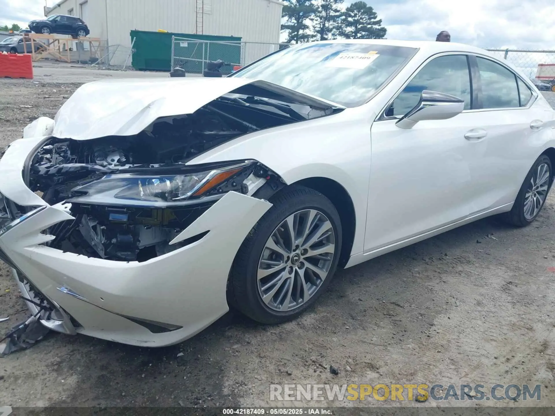 2 Photograph of a damaged car 58ADZ1B1XMU085676 LEXUS ES 350 2021