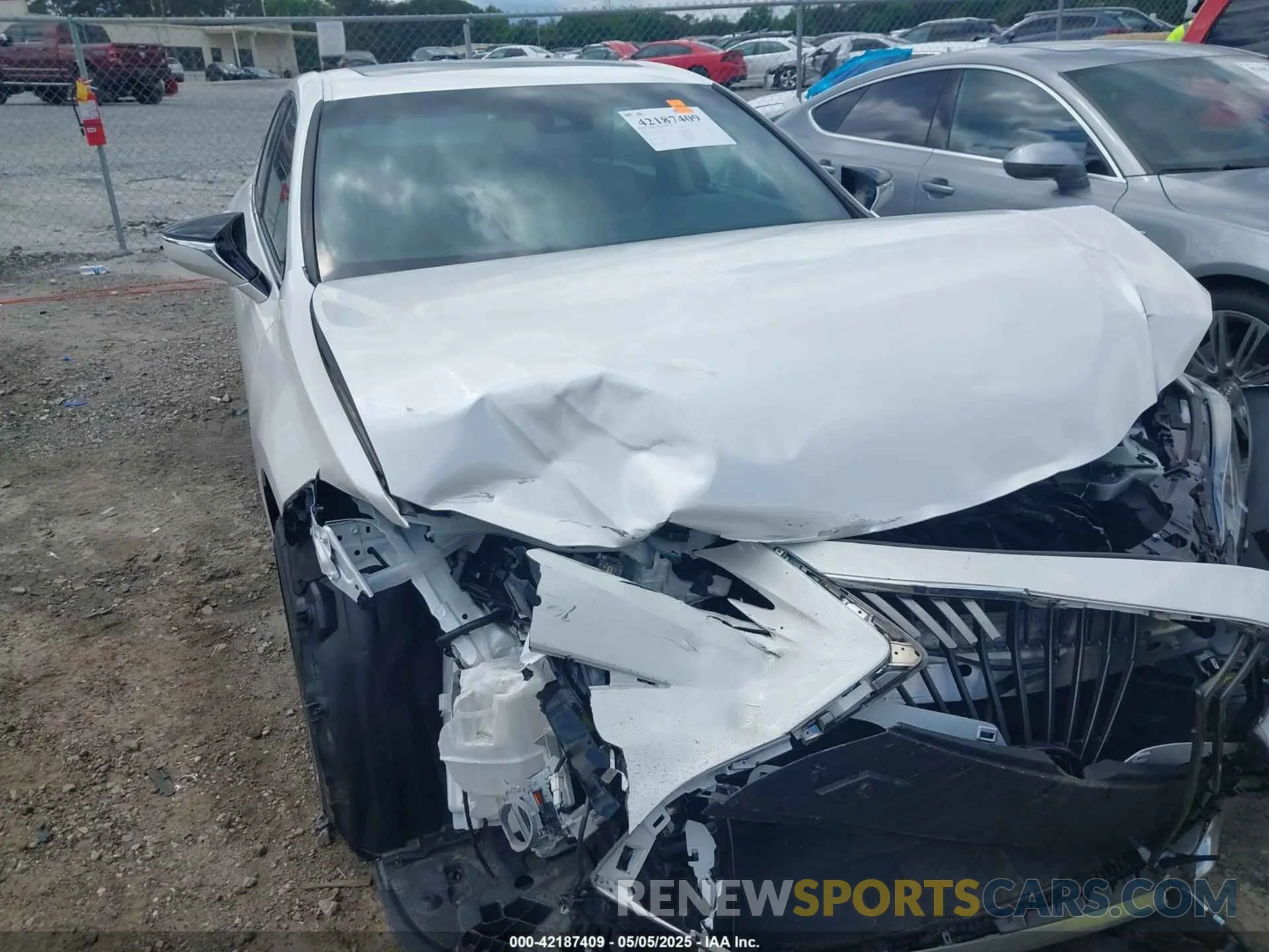 6 Photograph of a damaged car 58ADZ1B1XMU085676 LEXUS ES 350 2021