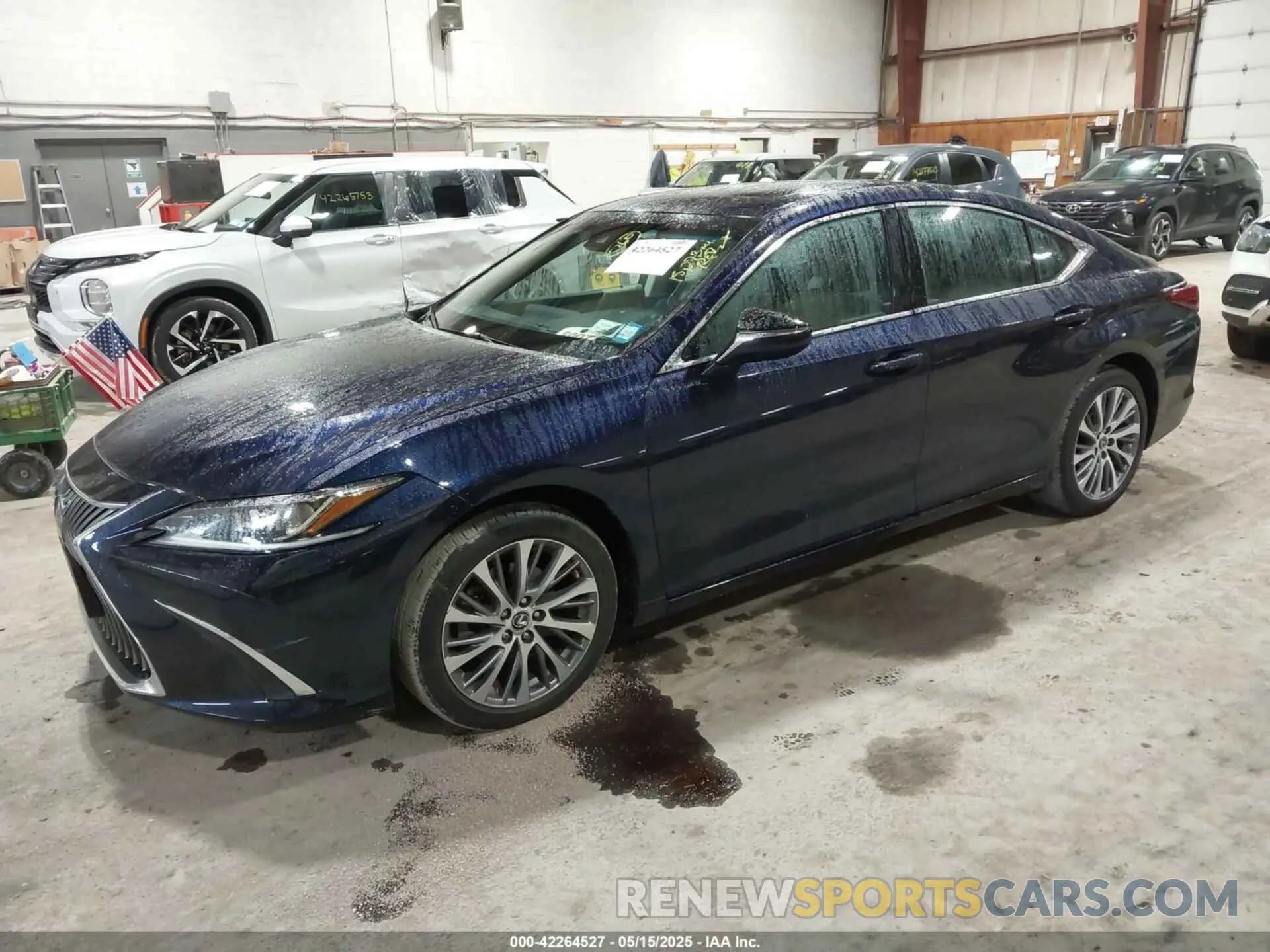 2 Photograph of a damaged car 58ADZ1B1XMU087881 LEXUS ES 350 2021