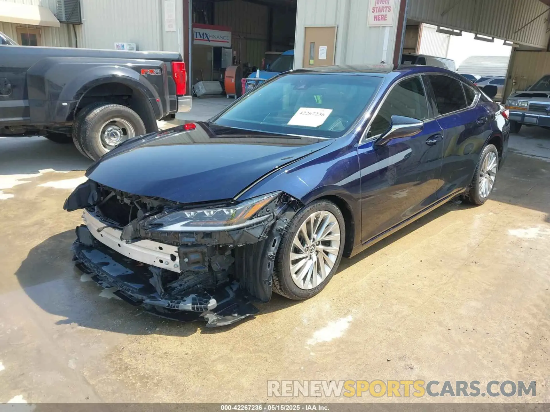 2 Photograph of a damaged car 58AFZ1B14MU101055 LEXUS ES 350 2021