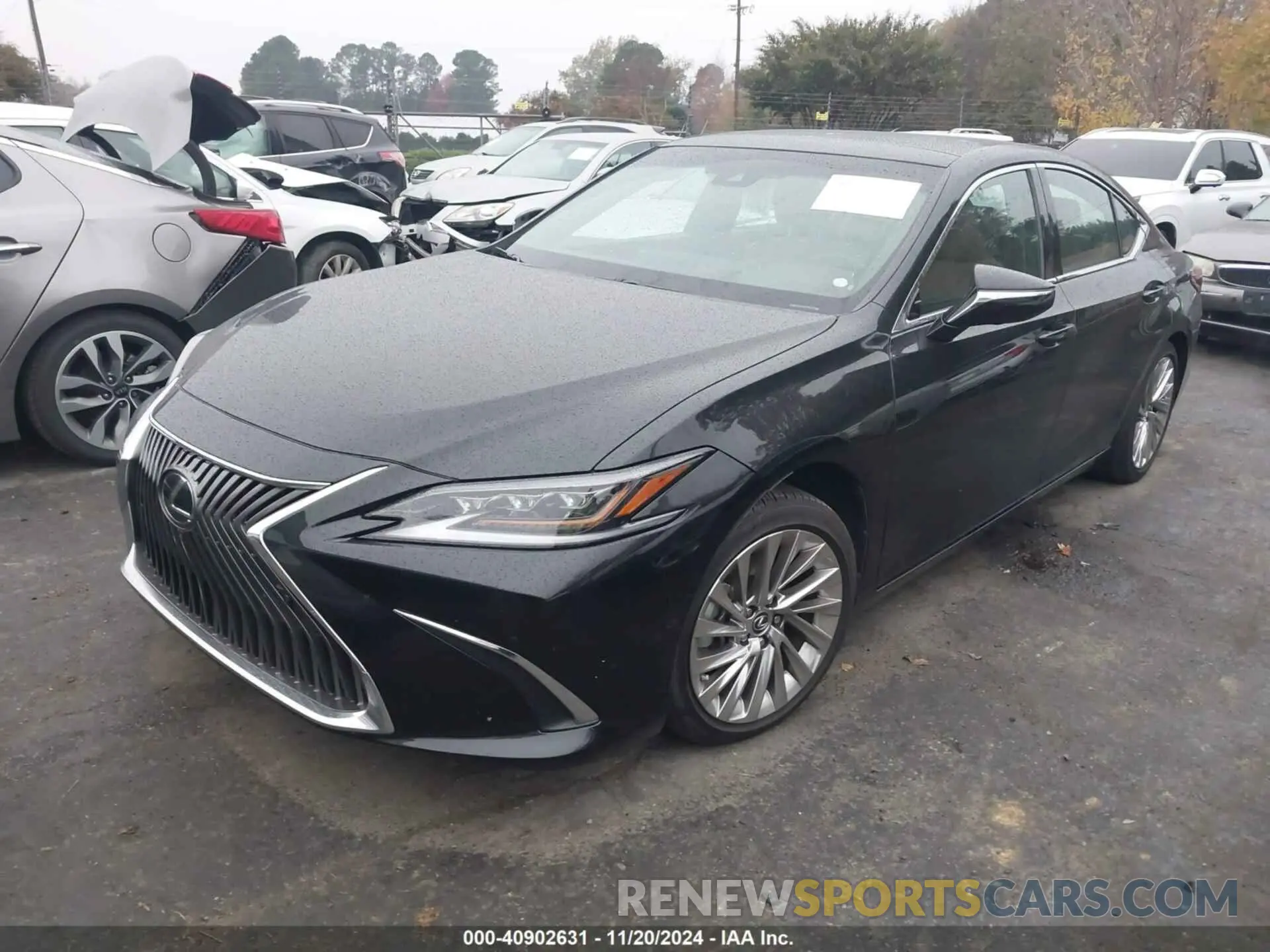 2 Photograph of a damaged car 58AFZ1B15MU088204 LEXUS ES 350 2021