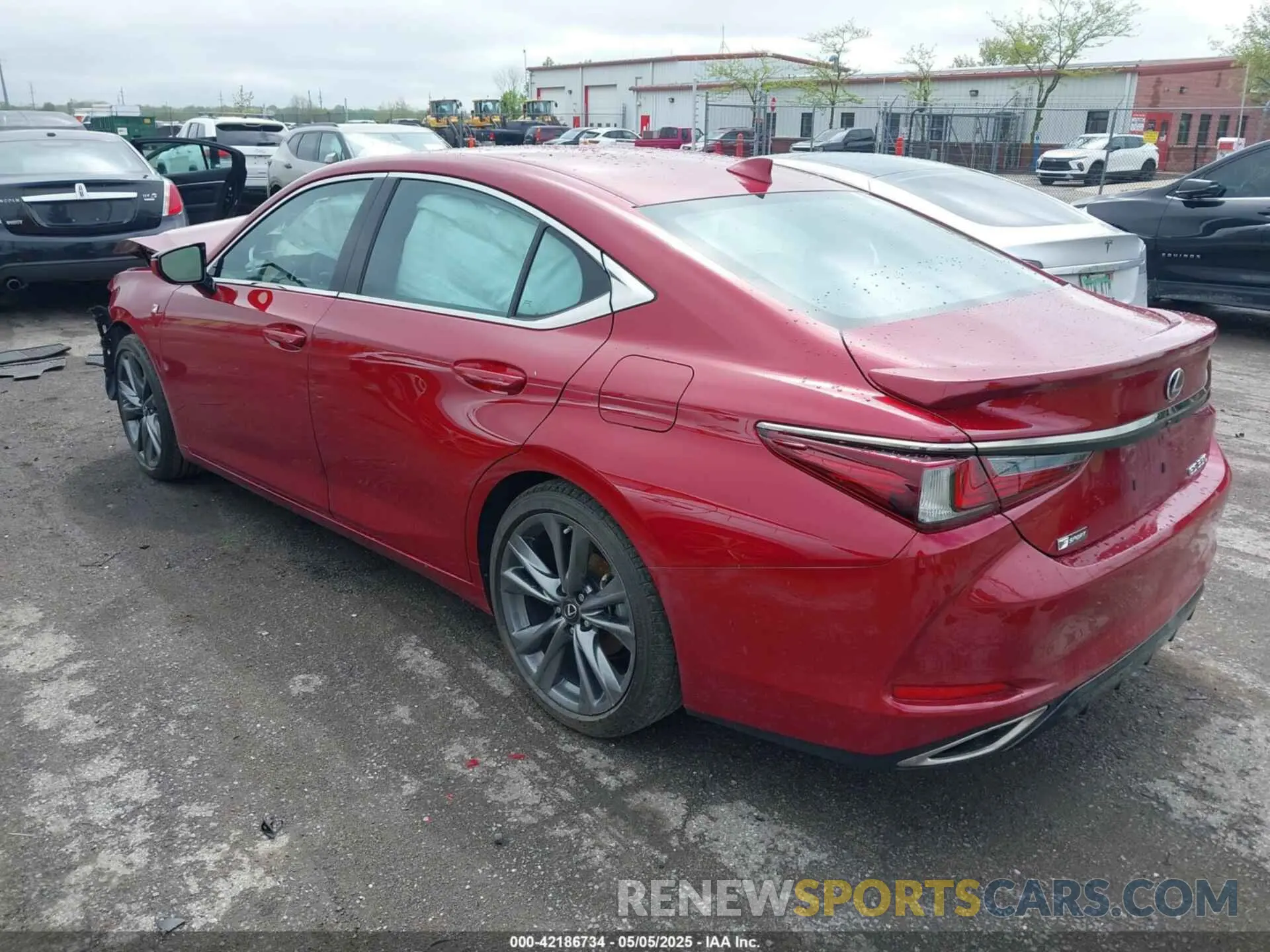 3 Photograph of a damaged car 58AGZ1B10MU099597 LEXUS ES 350 2021