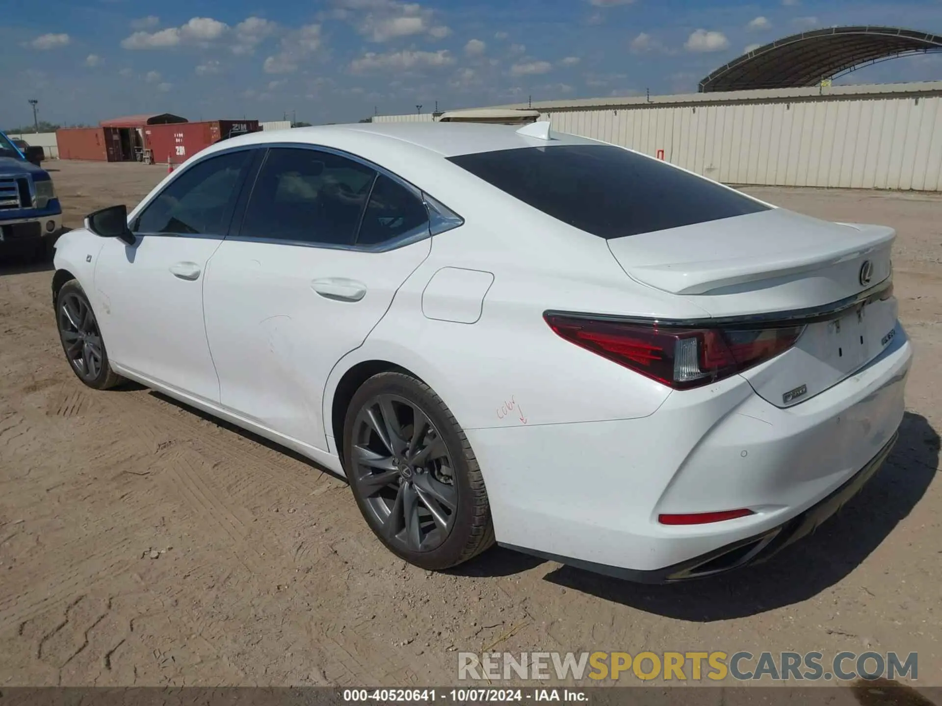 3 Photograph of a damaged car 58AGZ1B19MU084368 LEXUS ES 350 2021
