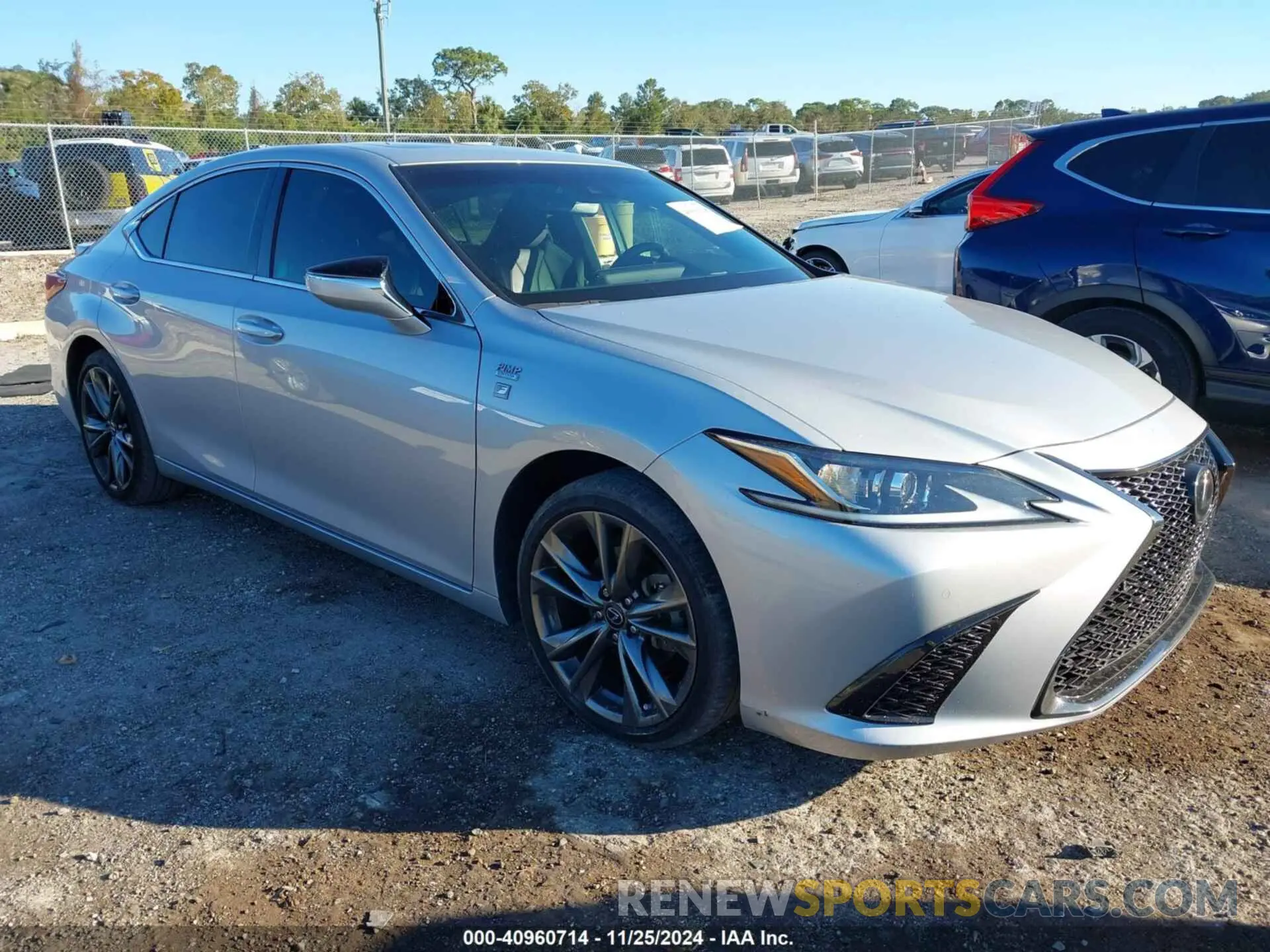 1 Photograph of a damaged car 58AGZ1B1XMU099445 LEXUS ES 350 2021