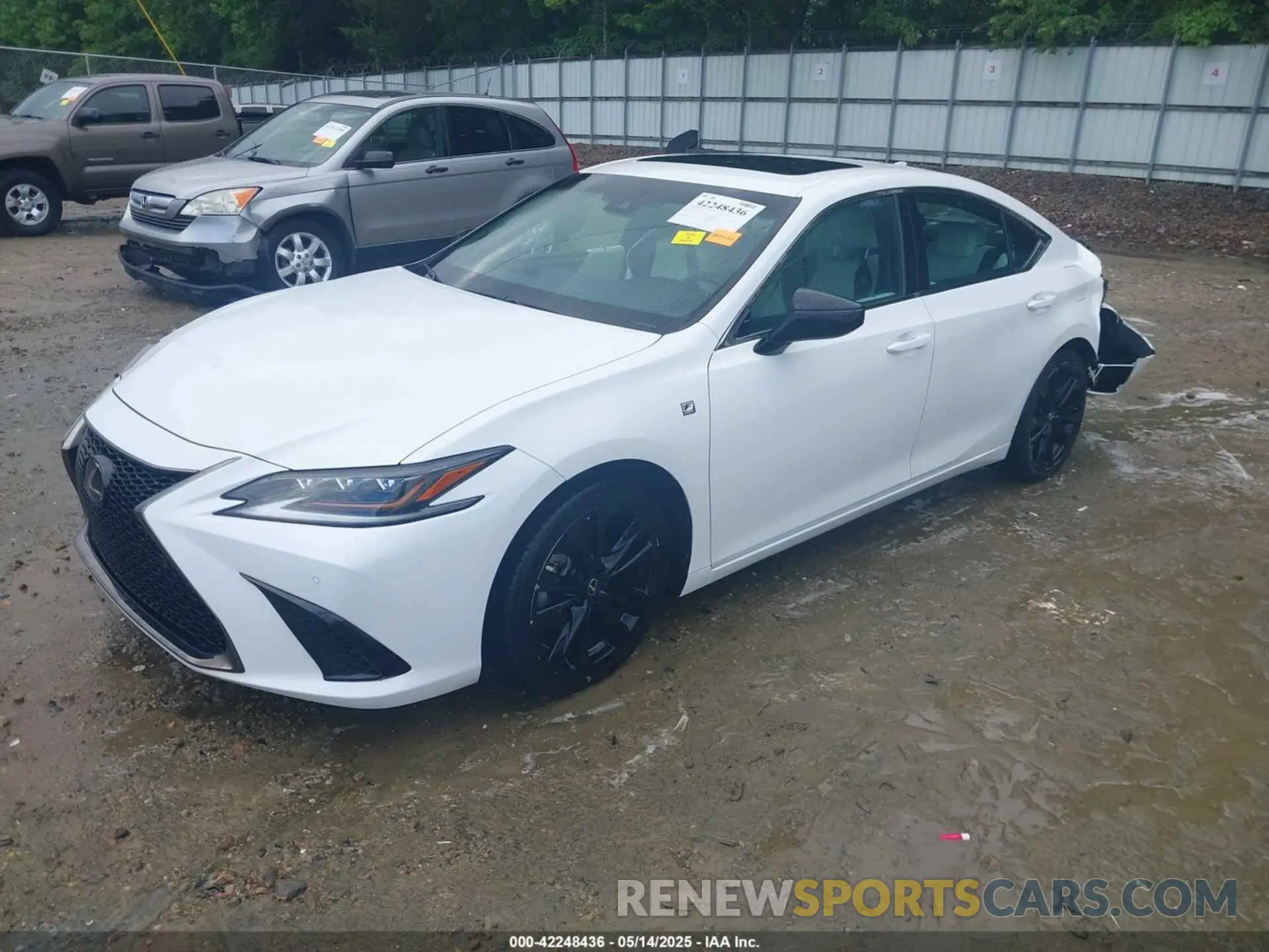 2 Photograph of a damaged car 58AHZ1B10MU102728 LEXUS ES 350 2021