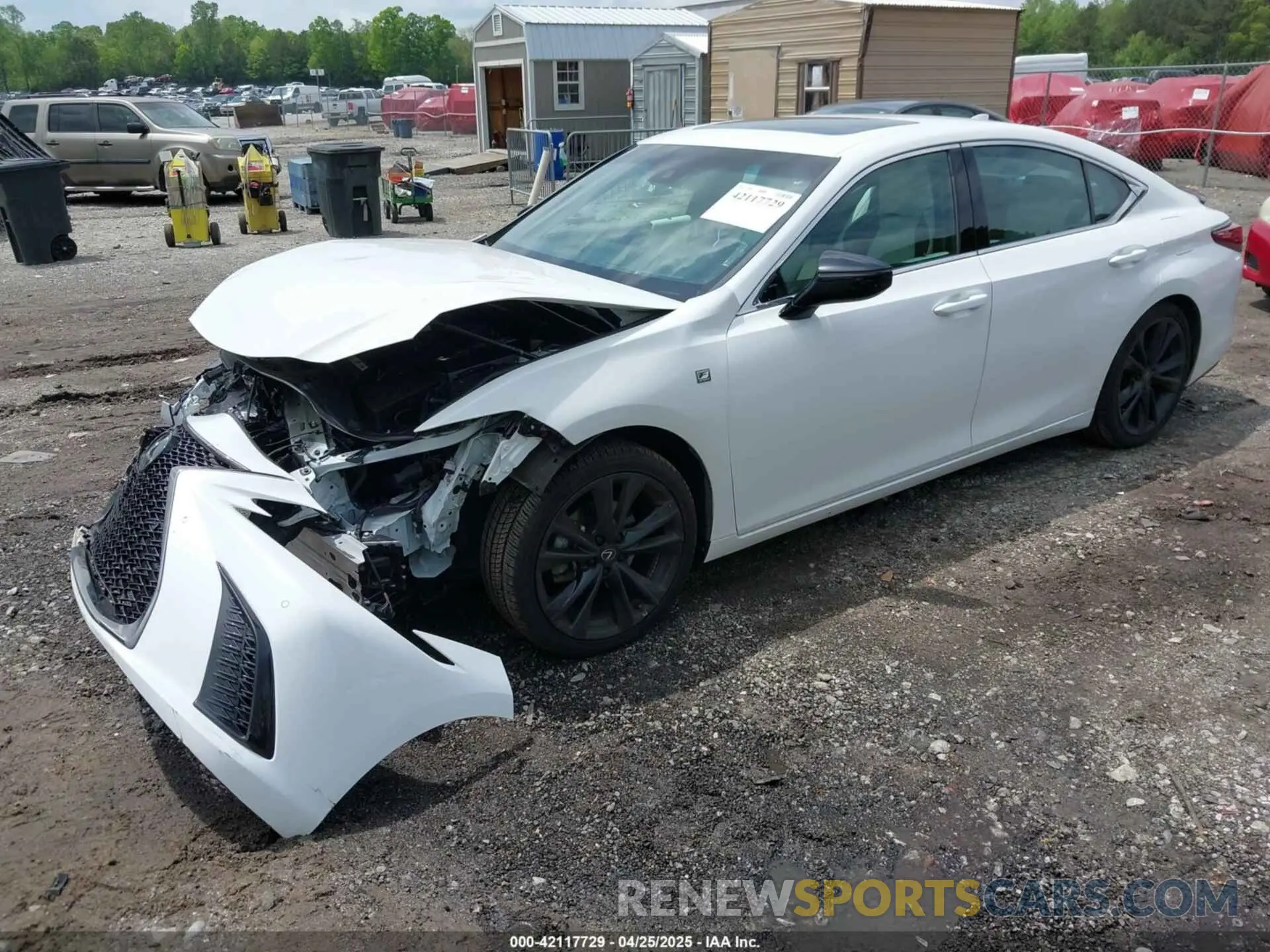 2 Photograph of a damaged car 58AHZ1B13MU090896 LEXUS ES 350 2021
