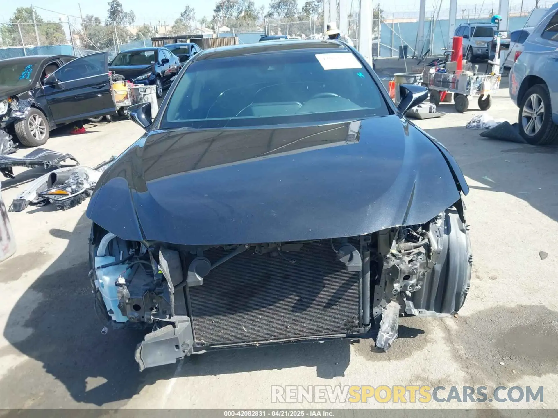13 Photograph of a damaged car 58ACZ1B11NU120506 LEXUS ES 350 2022