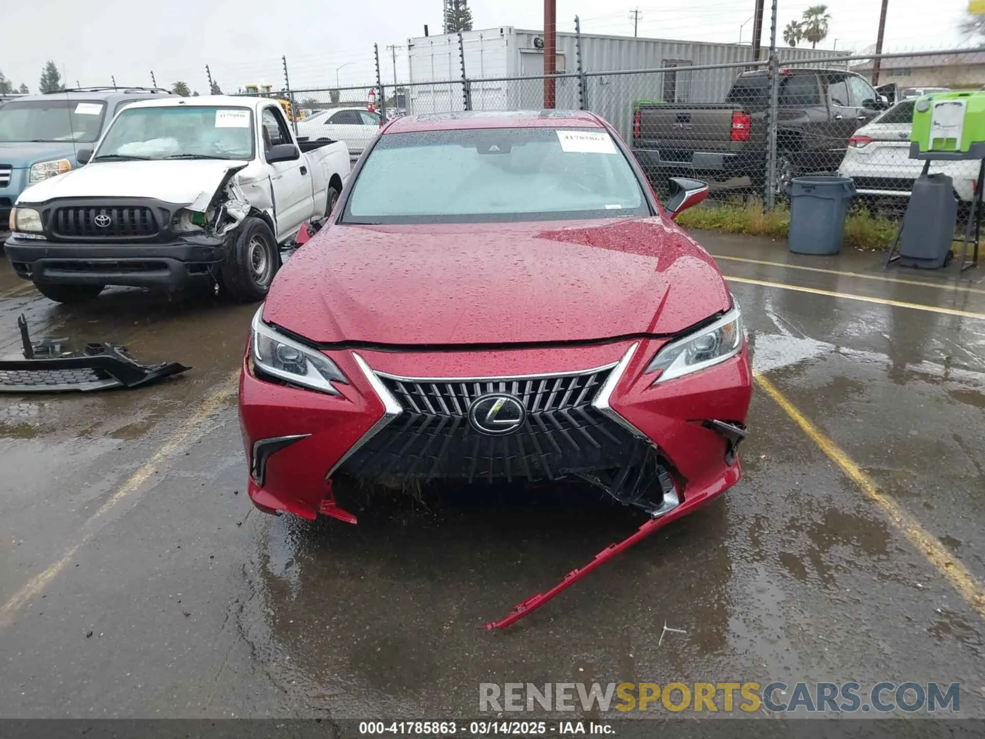 11 Photograph of a damaged car 58ACZ1B15NU119942 LEXUS ES 350 2022