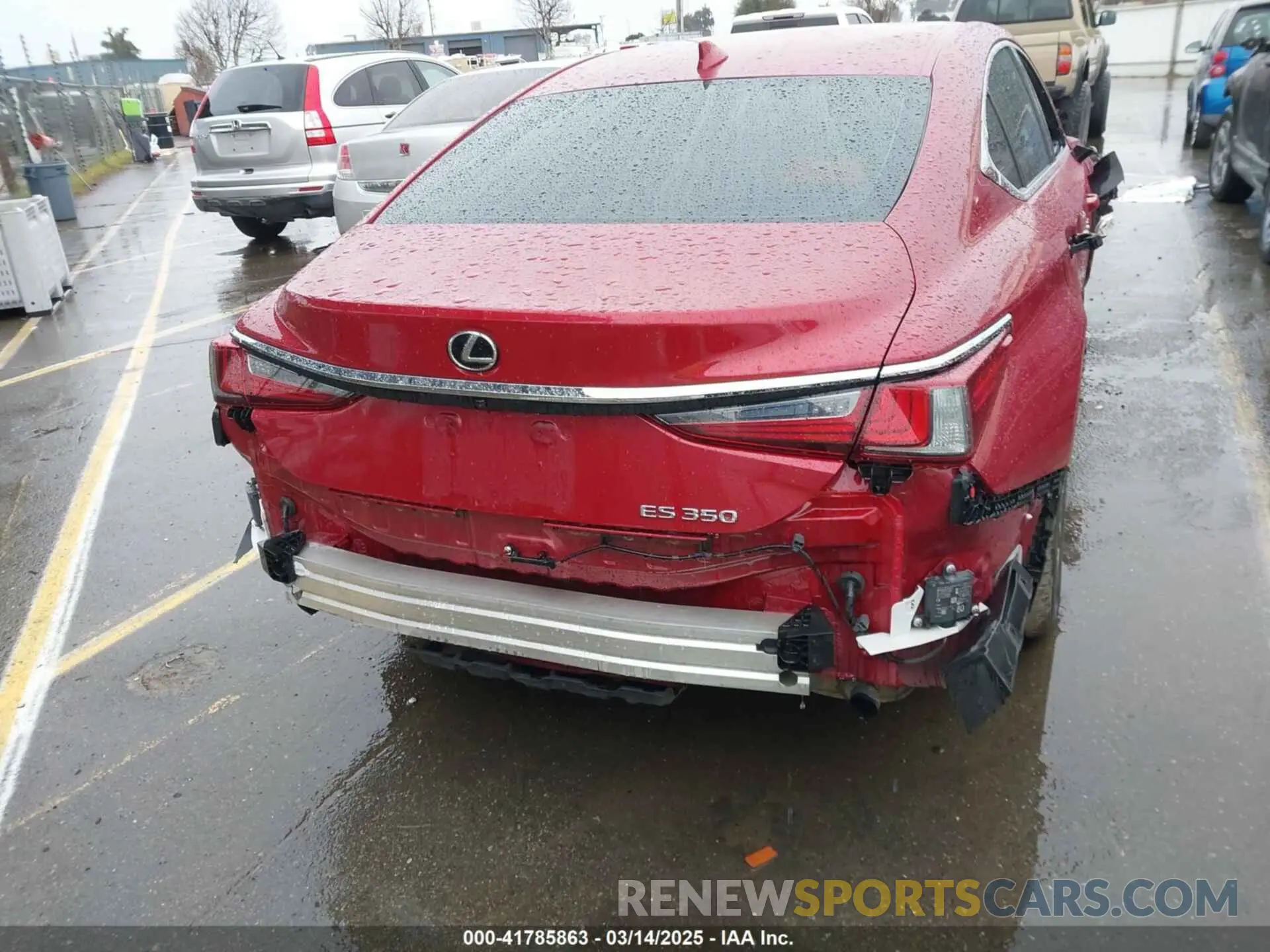 20 Photograph of a damaged car 58ACZ1B15NU119942 LEXUS ES 350 2022