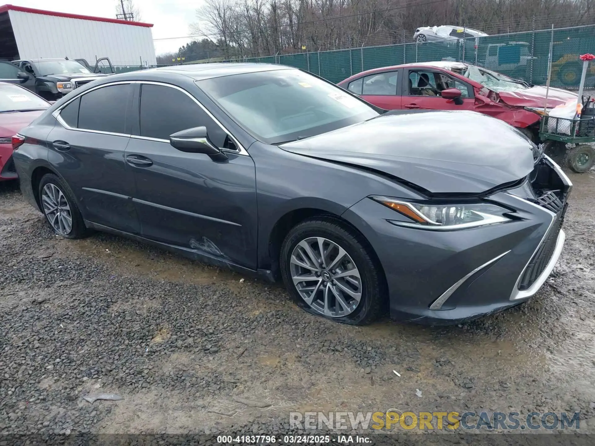 1 Photograph of a damaged car 58ACZ1B18NU133558 LEXUS ES 350 2022