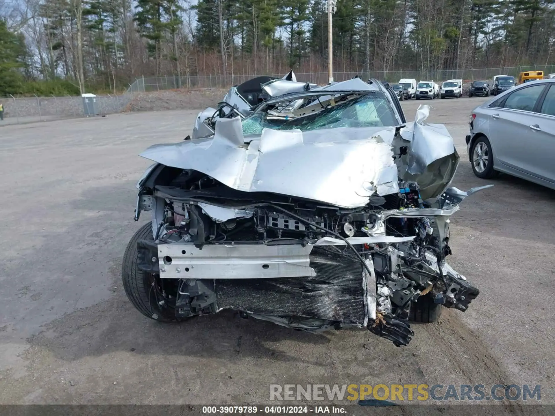 12 Photograph of a damaged car 58ADZ1B14NU116275 LEXUS ES 350 2022