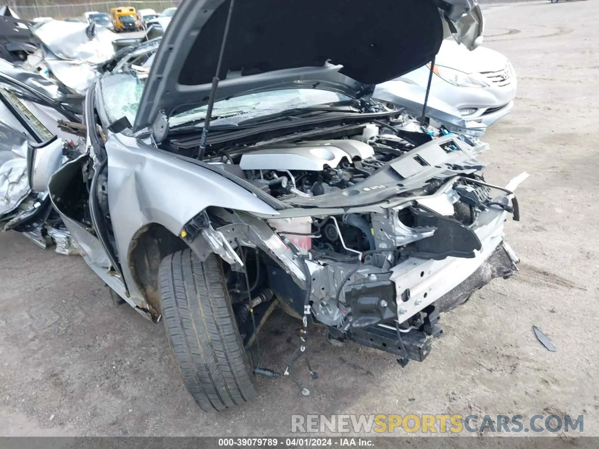 18 Photograph of a damaged car 58ADZ1B14NU116275 LEXUS ES 350 2022