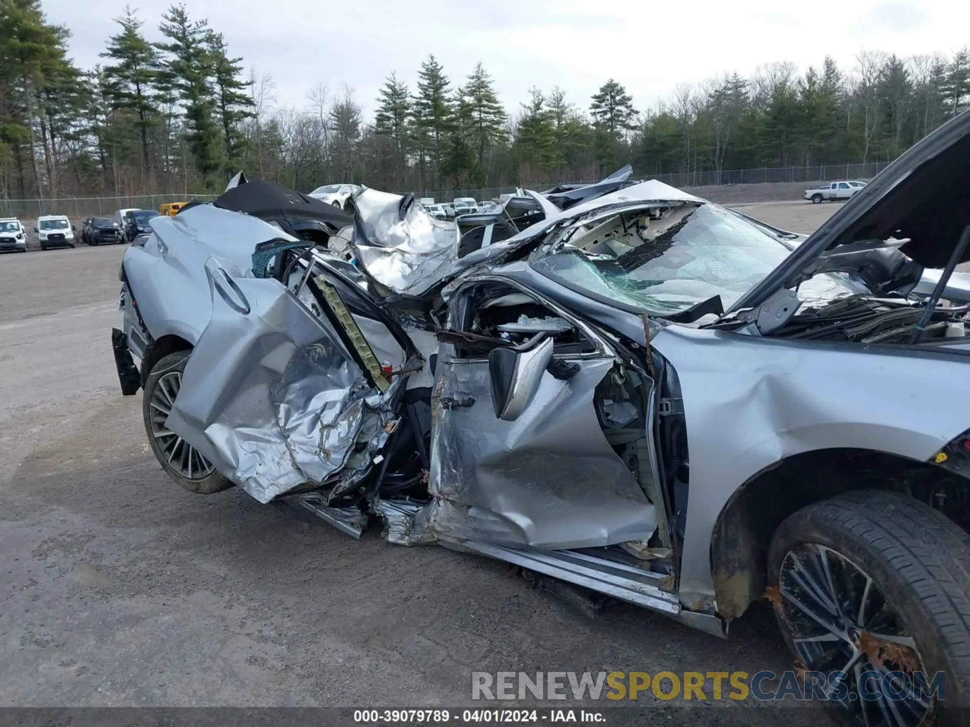 19 Photograph of a damaged car 58ADZ1B14NU116275 LEXUS ES 350 2022