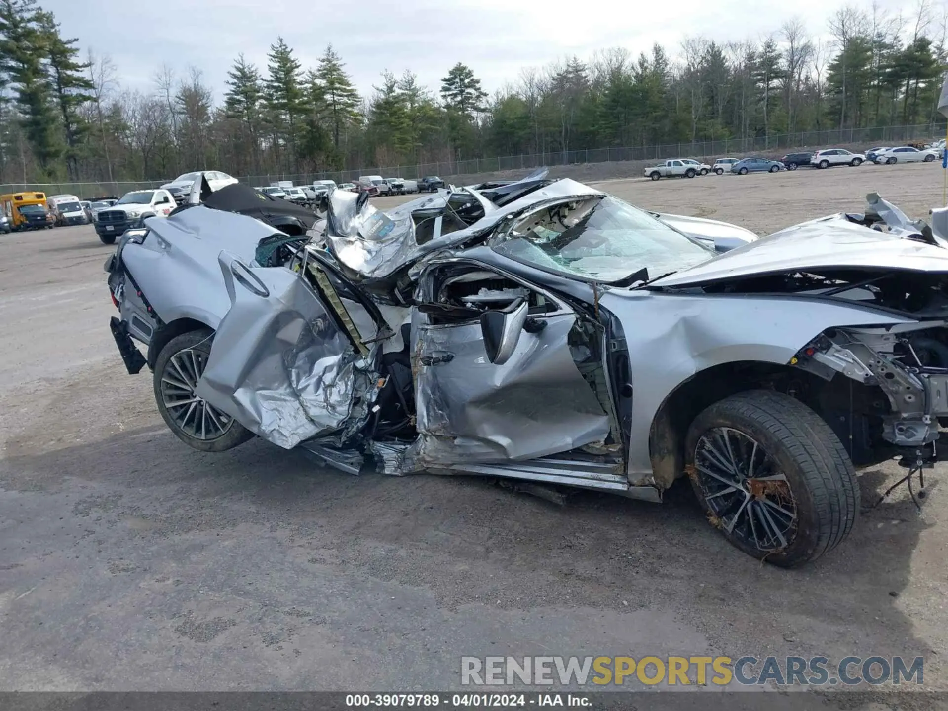 6 Photograph of a damaged car 58ADZ1B14NU116275 LEXUS ES 350 2022