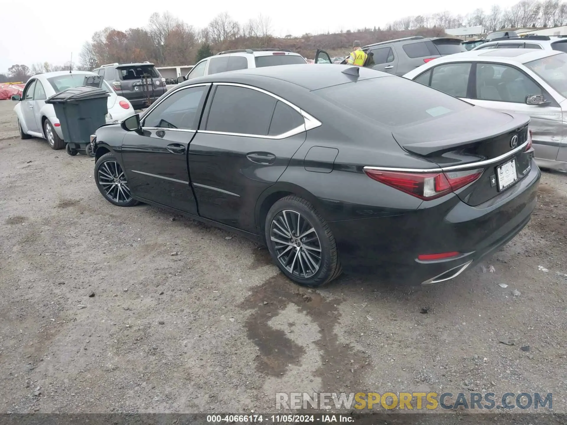 3 Photograph of a damaged car 58ADZ1B14NU125591 LEXUS ES 350 2022