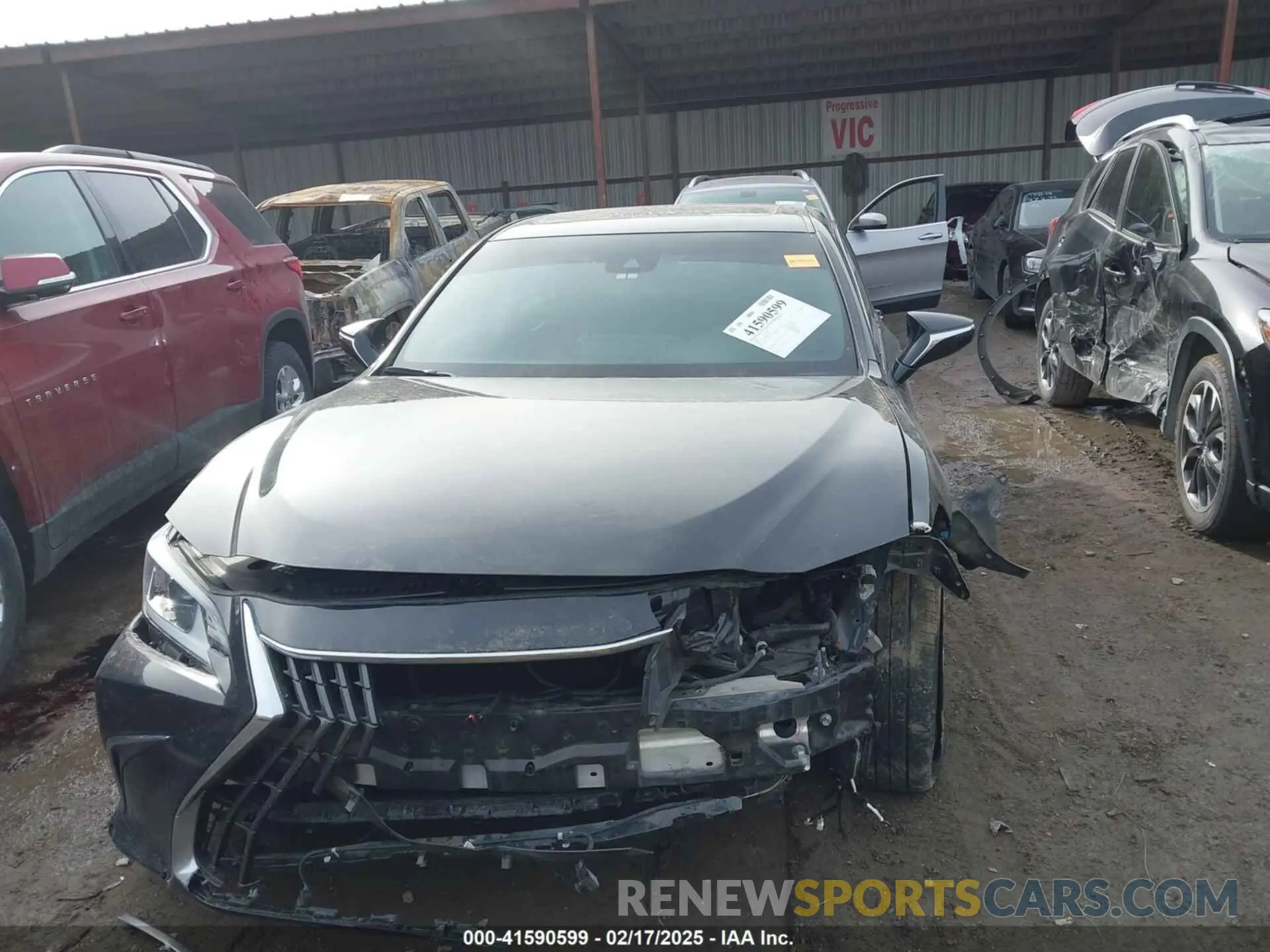 11 Photograph of a damaged car 58ADZ1B19NU117552 LEXUS ES 350 2022