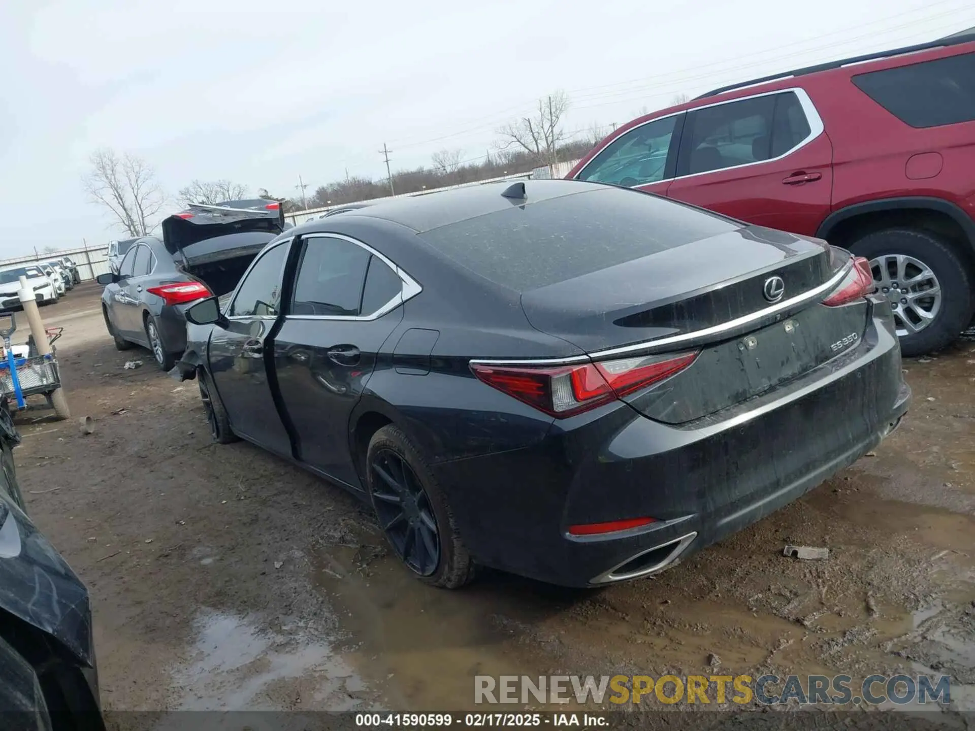 3 Photograph of a damaged car 58ADZ1B19NU117552 LEXUS ES 350 2022