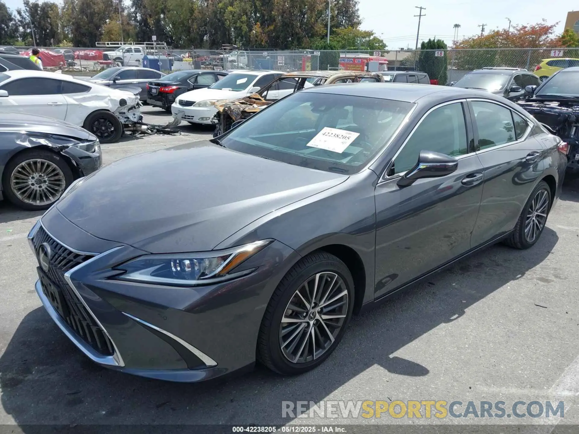 2 Photograph of a damaged car 58ADZ1B1XNU121500 LEXUS ES 350 2022