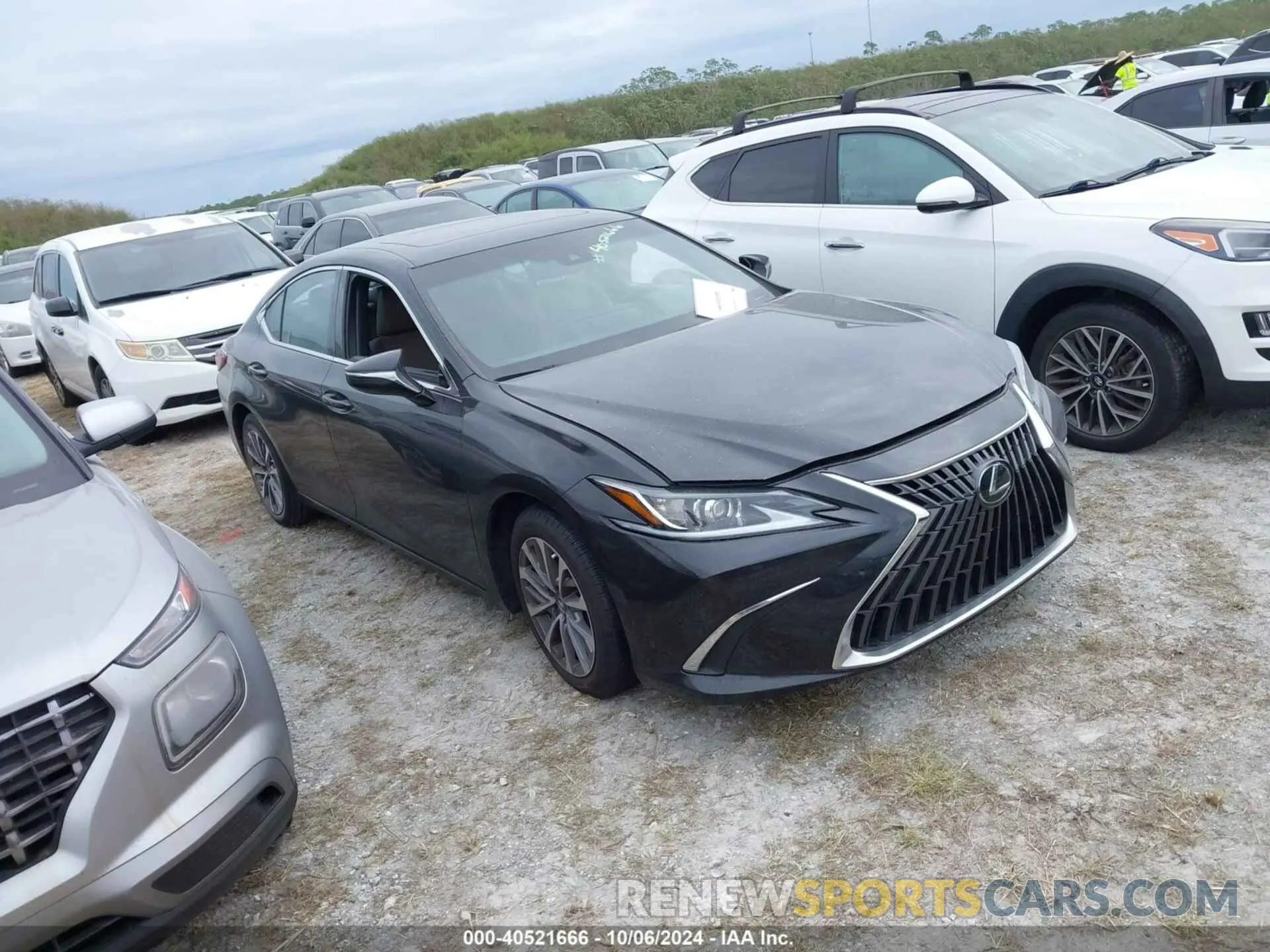 1 Photograph of a damaged car 58ACZ1B17PU139452 LEXUS ES 350 2023